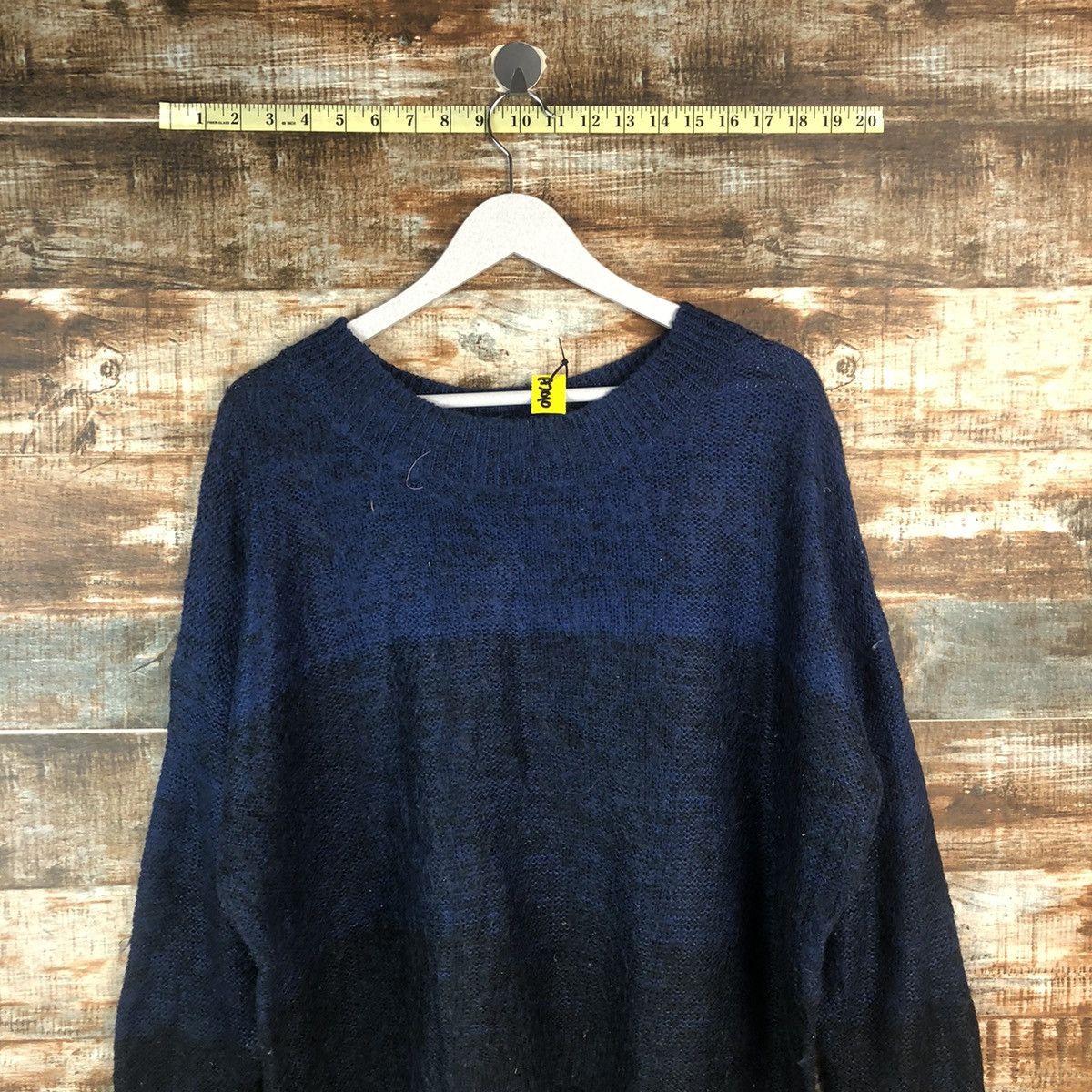 Homespun Knitwear Sorridere Dark Blue Knitwear #A2010 Size L / US 10 / IT 46 - 2 Thumbnail