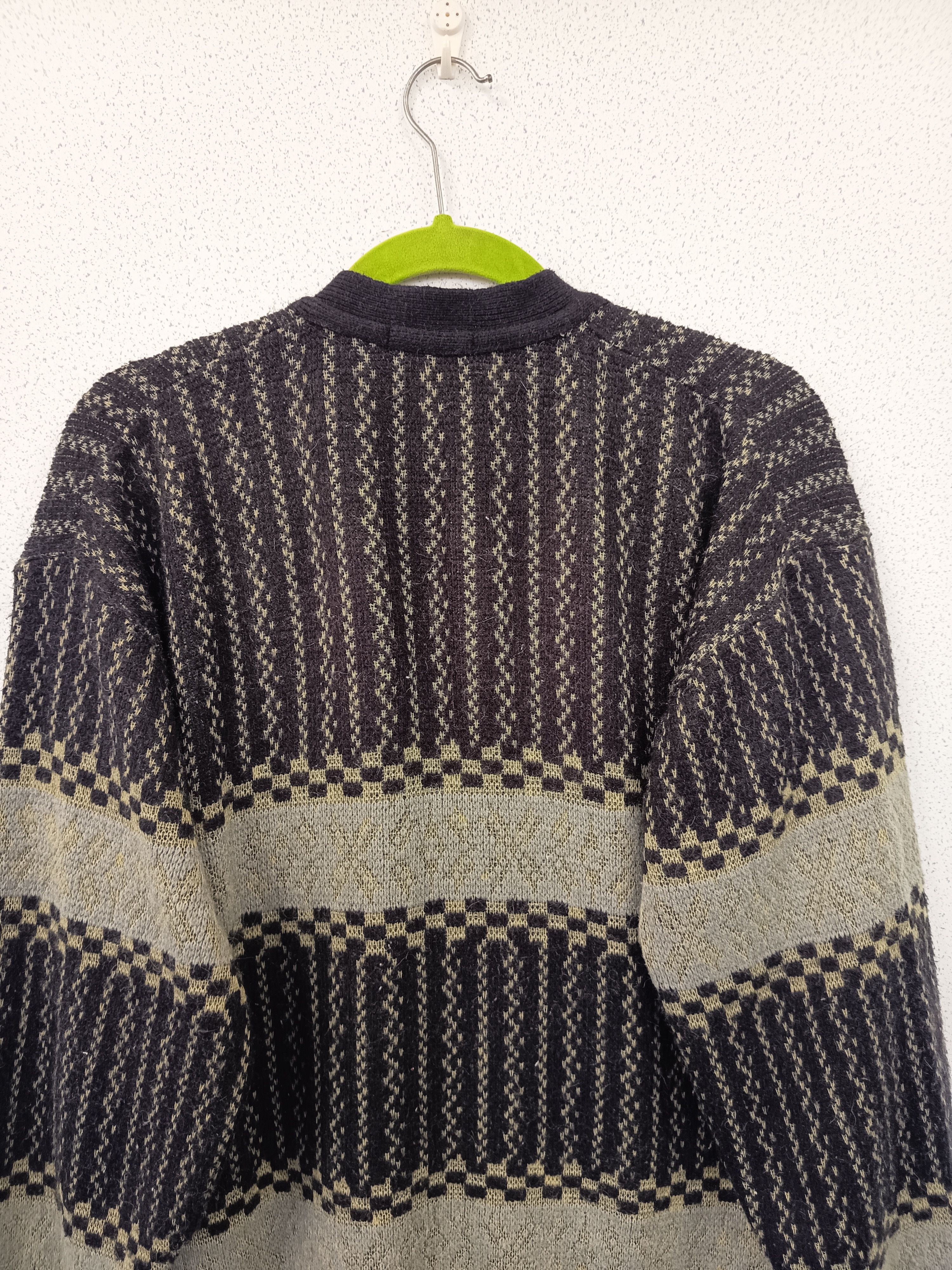 Vintage AlcottHouse Vintage Knit Cardigan – Patterned Retro Style Size US L / EU 52-54 / 3 - 13 Thumbnail