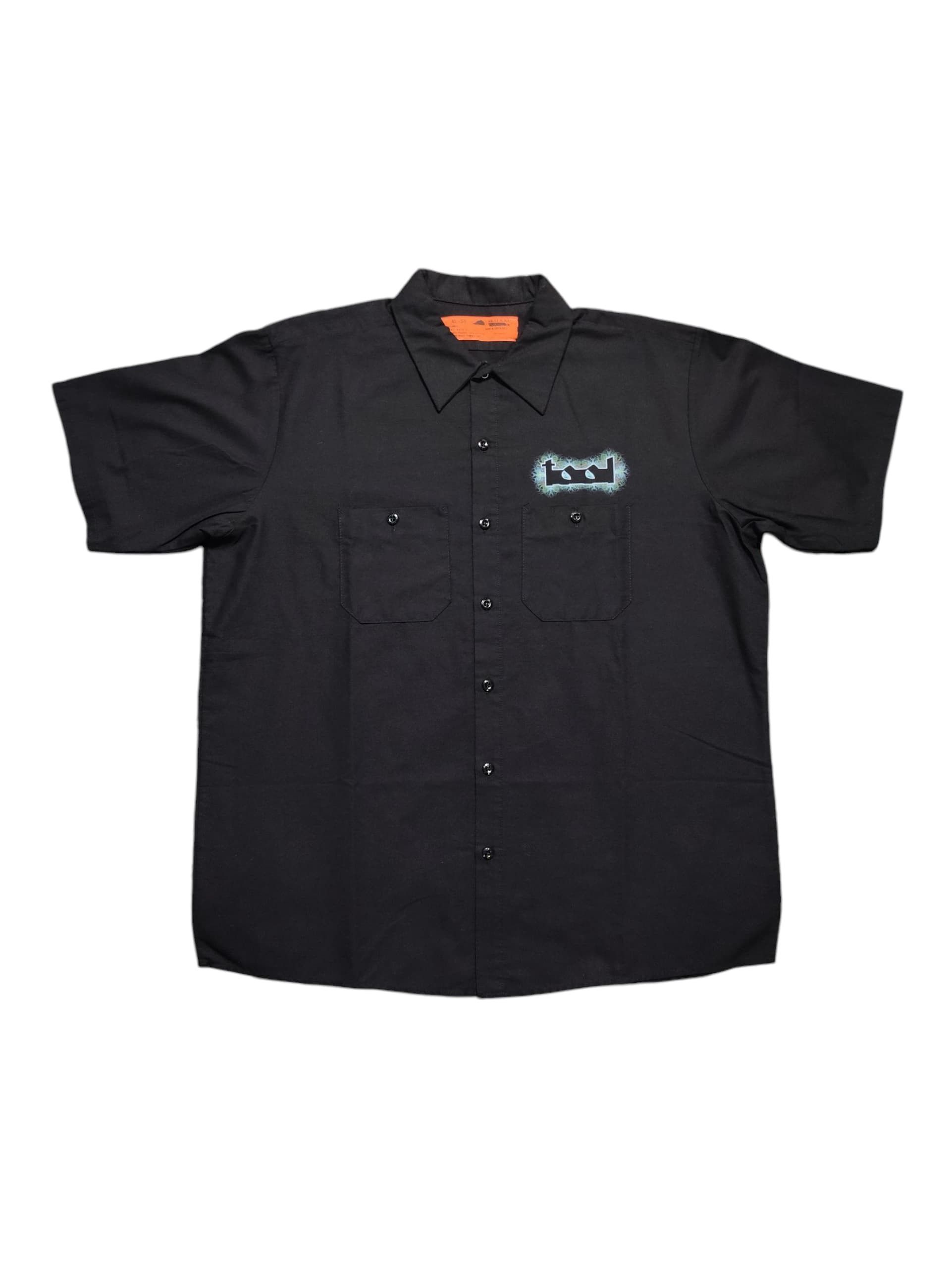 Band Tees × Slayer Dickies x Slayer Work Shirt | Grailed