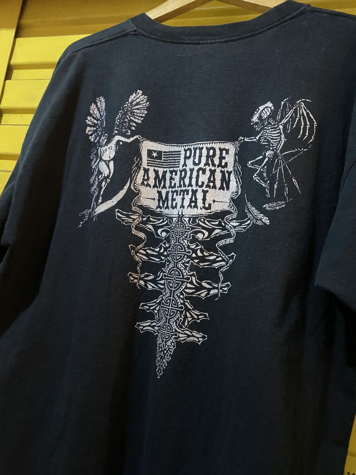 Band Tees Lamb Of God Pure American Metal Size US XL / EU 56 / 4 - 4 Thumbnail