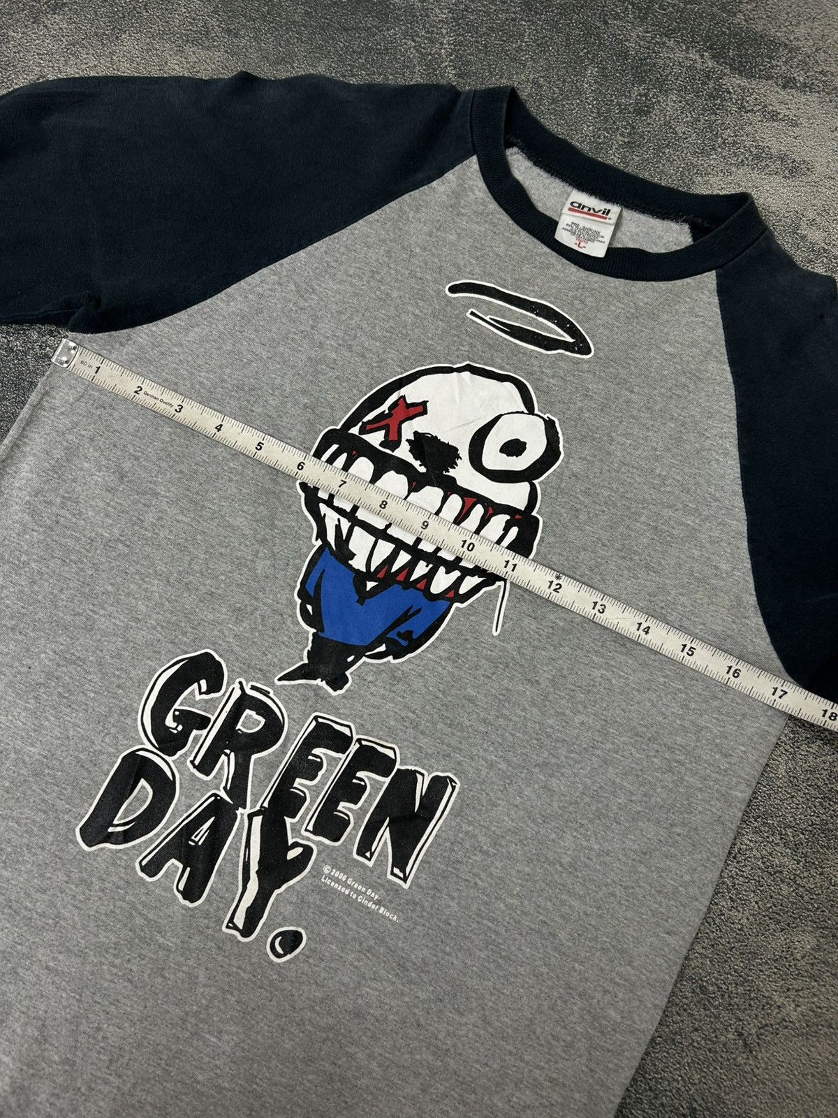 Band Tees Vintage 00s Green Day raglan Size US S / EU 44-46 / 1 - 7 Thumbnail