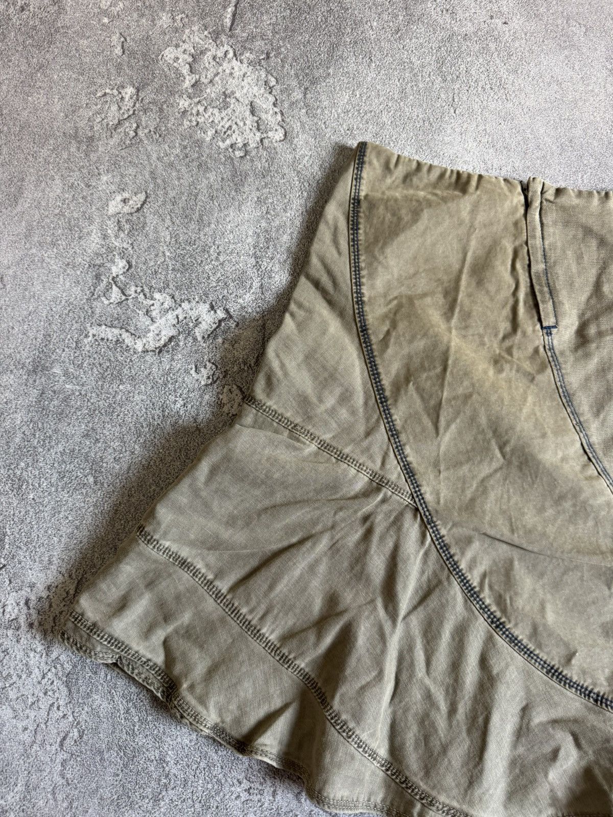 Miss Sixty Miss Sixty XS avantgarde flared mini skirt vintage Y2K 90s Size 25" / US 0 / IT 36 - 12 Thumbnail