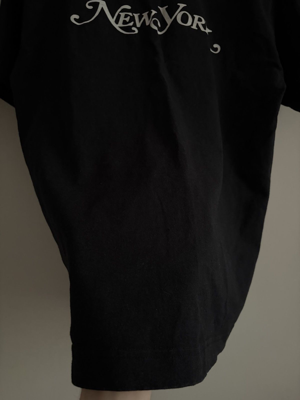 Marc Jacobs Marc Jacobs Black Beaded Logo T-Shirt Size US XS / EU 42 / 0 - 8 Thumbnail