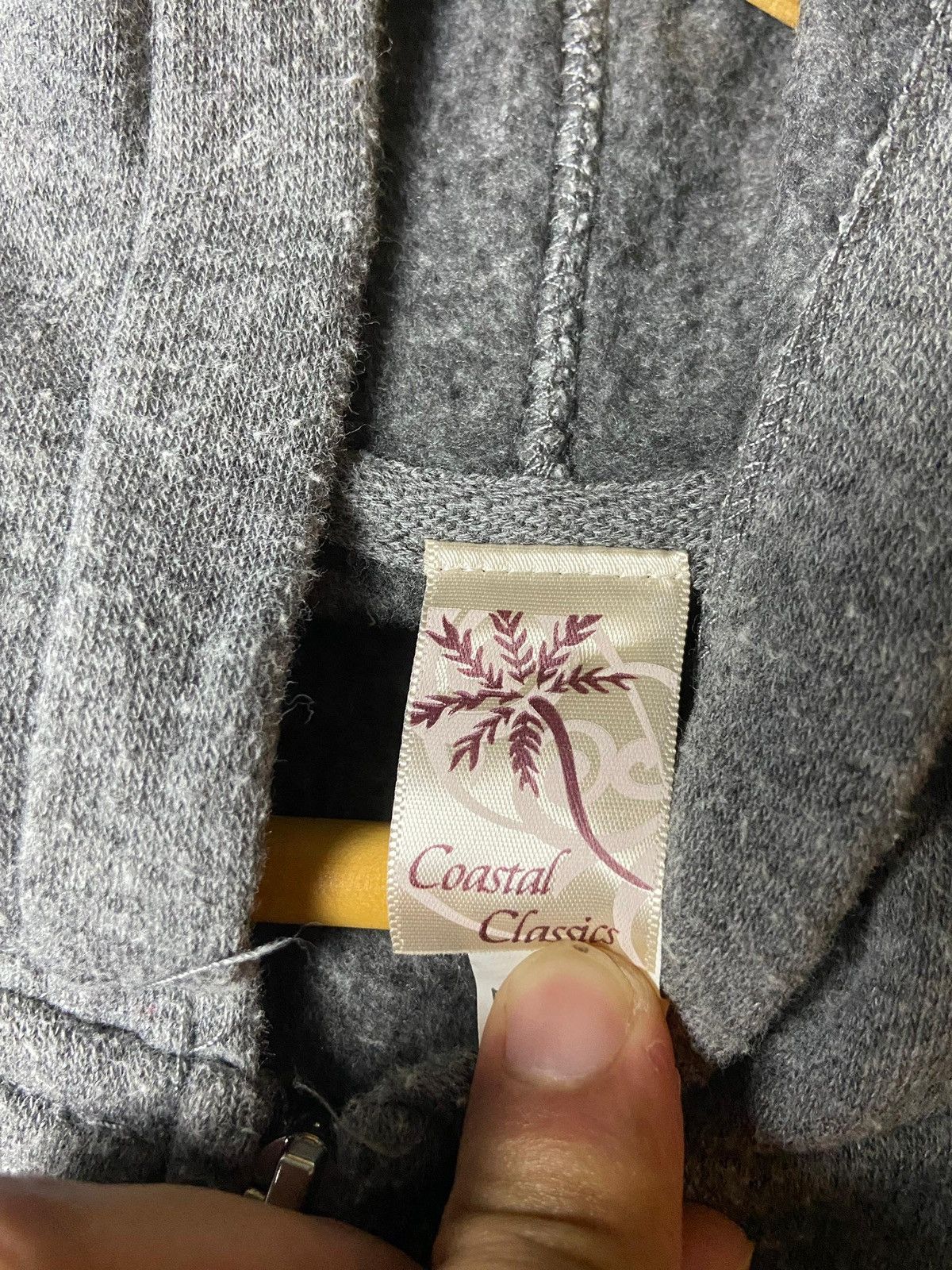 Japanese Brand × Other × Vintage Coastal Classics Brand Backprint Zipped Hoodies (130) Size US XXS / EU 40 - 6 Thumbnail