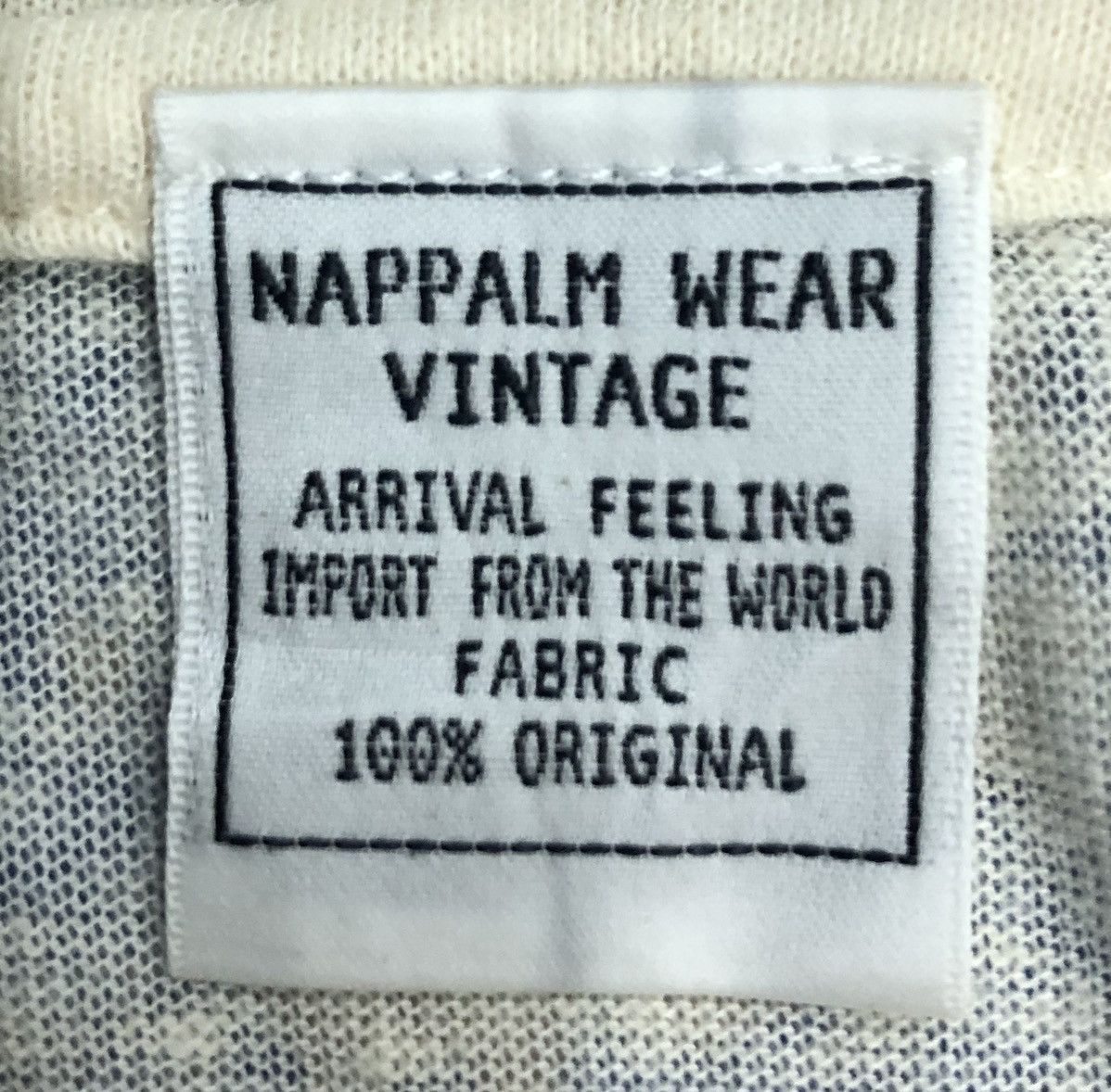 Japanese Brand Vintage Nappalm Wear Arrival Feeling Long Sleeve Shirt Size US M / EU 48-50 / 2 - 8 Thumbnail