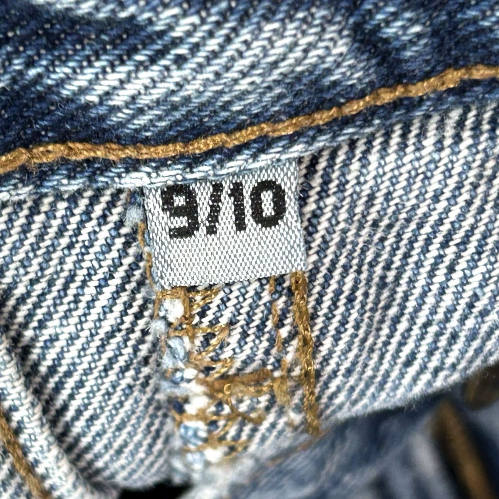 Denime Vintage Marithe Girbaud Francois Tapered Denim Jeans Womens 9/10 Blue Zip Button Size 30" / US 8 / IT 44 - 6 Thumbnail