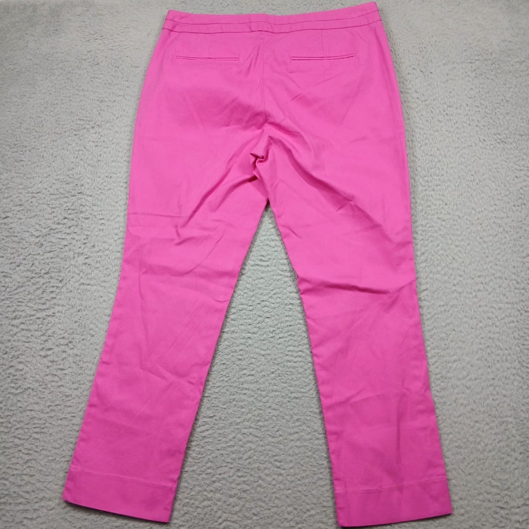 Banana Republic Banana Republic Hampton Fit Pants Womens 6 Pink Stretch Ankle Casual Size 28" / US 6 / IT 42 - 3 Thumbnail