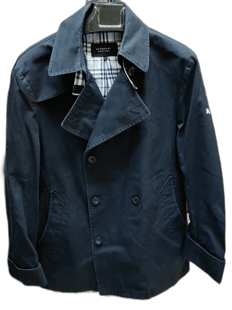 Burberry Burberry Black Short Trench Coat Size US L / EU 52-54 / 3 - 1 Thumbnail