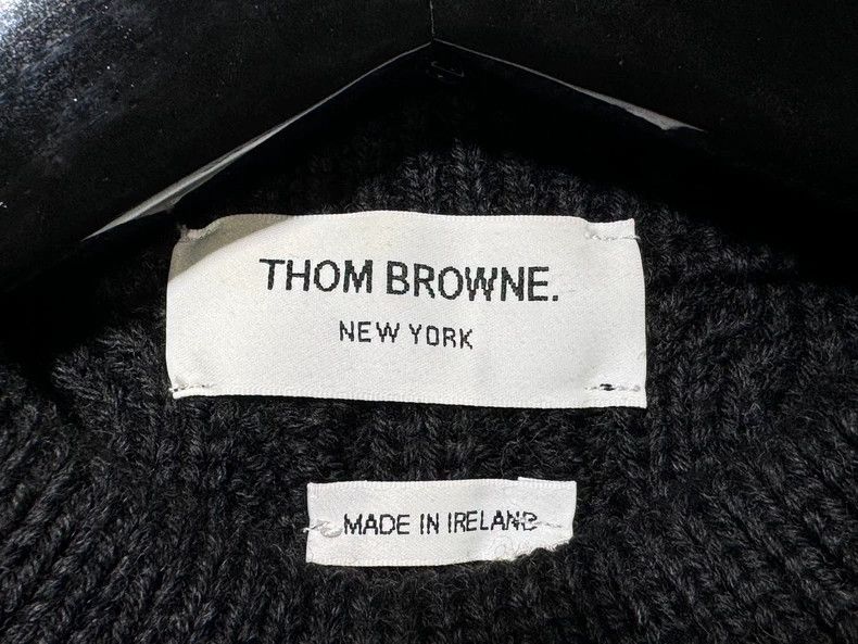 Thom Browne Thom BrowneRare wool coarse flower pullover line sweater 25 Size US M / EU 48-50 / 2 - 3 Thumbnail