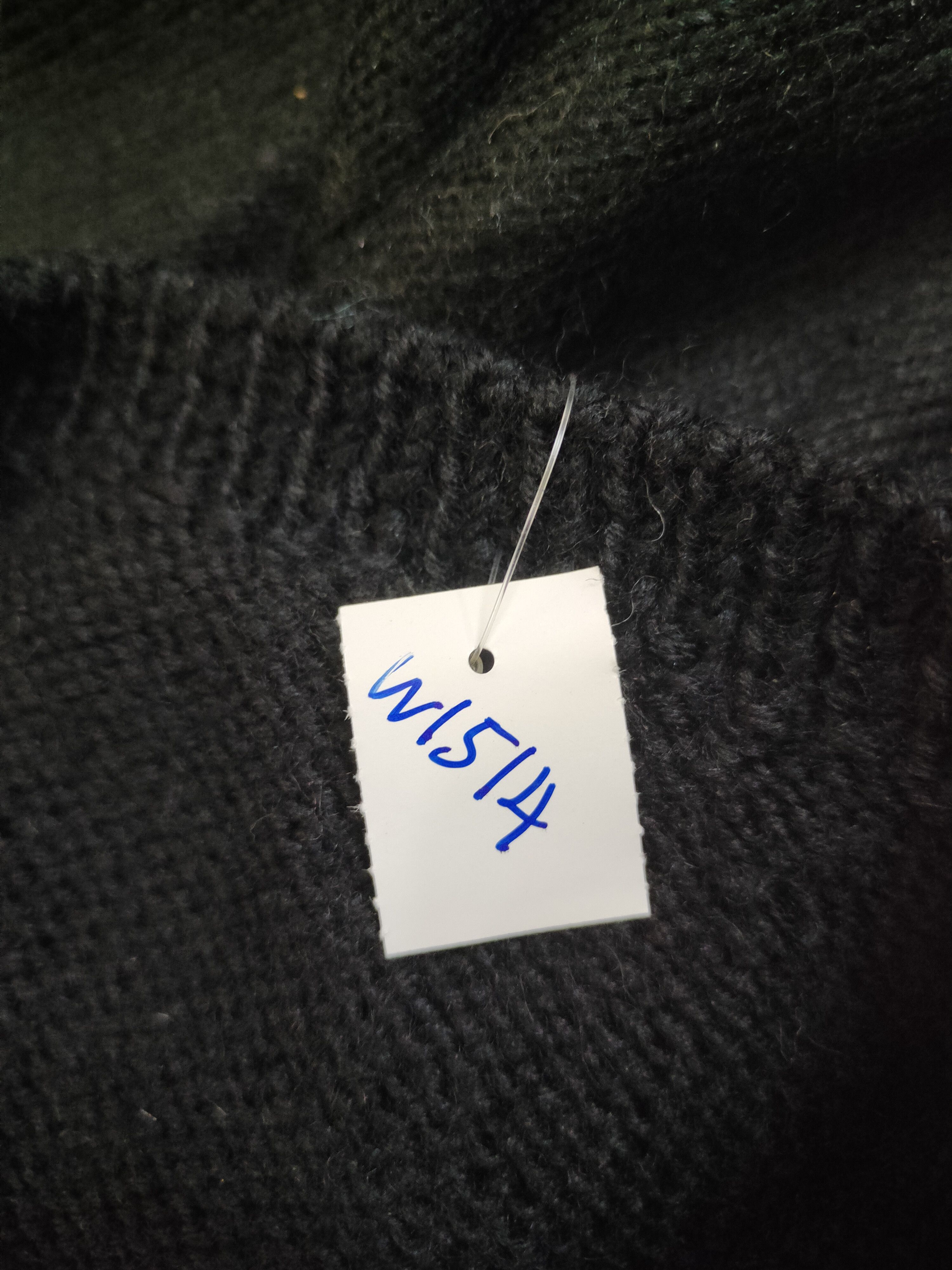 Homespun Knitwear × Japanese Brand × Vintage Japanese Brand Black Knitwear Vests #W1514 Size US L / EU 52-54 / 3 - 10 Thumbnail