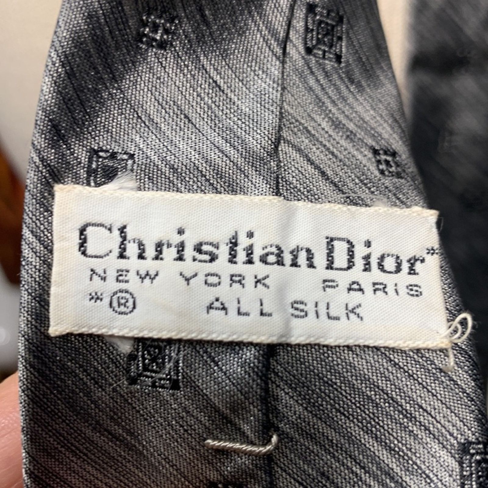 Christian Dior Monsieur 60’s Christian Dior vintage 100% silk necktie Size ONE SIZE - 4 Thumbnail