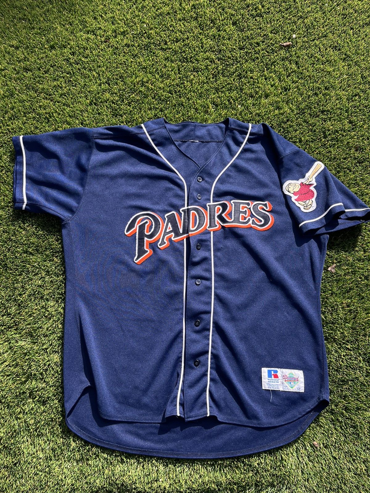 Russell Athletic × Vintage Vintage Padres Jersey Size US XXL / EU 58 / 5 - 1 Thumbnail