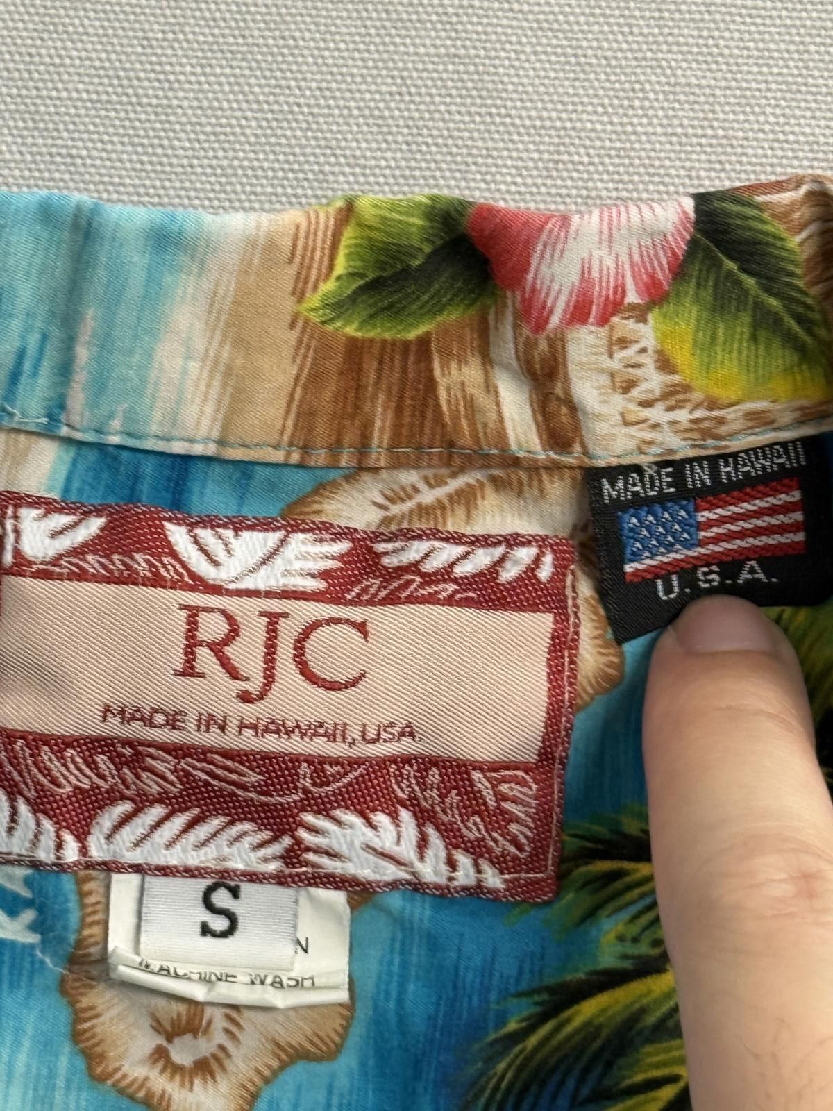 Other RJC Mens Hawaiian Shirt Hawaiian Islands Made in Hawaii - S Size US S / EU 44-46 / 1 - 2 Thumbnail