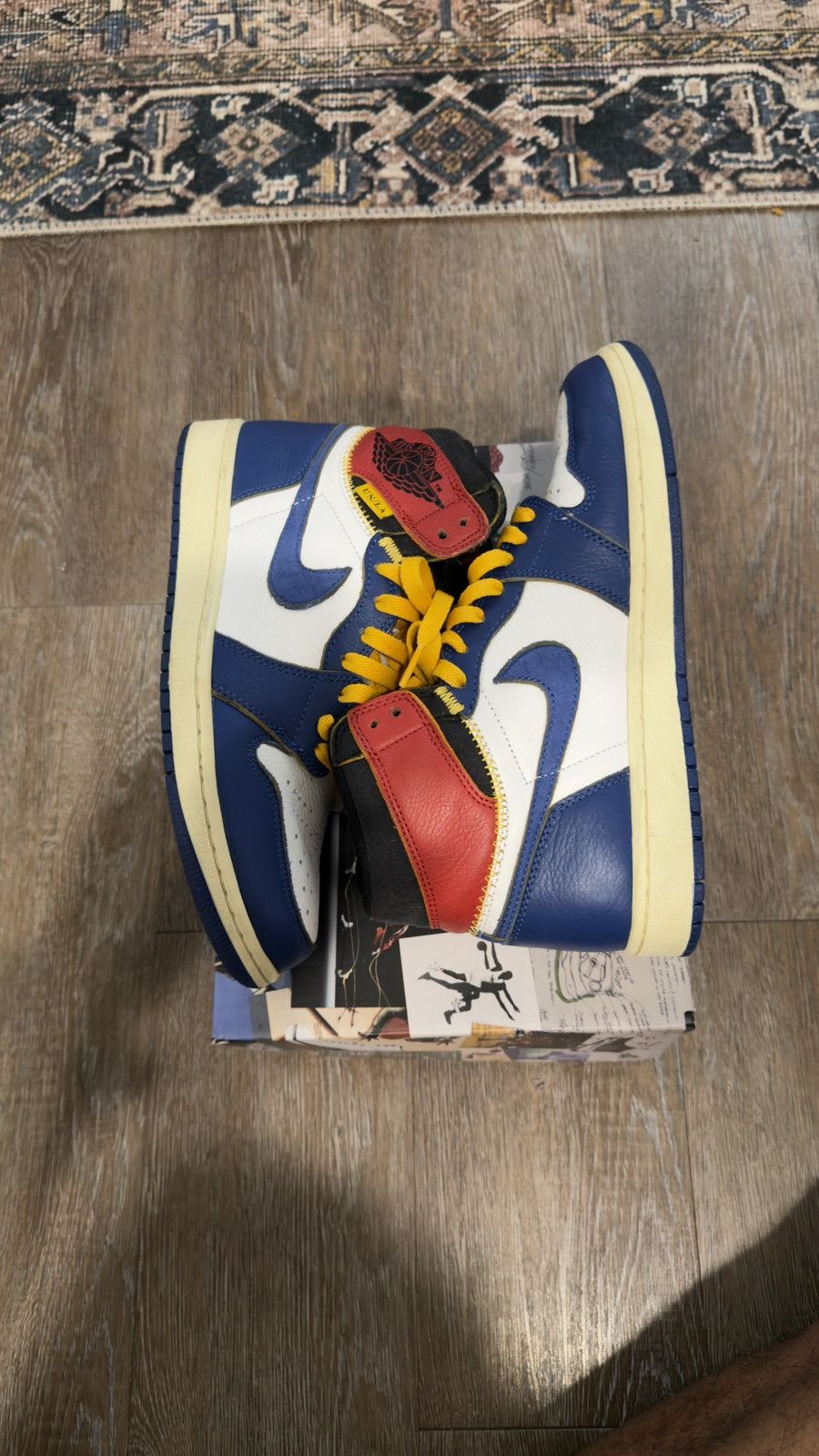 Jordan Brand × Union LA Jordan 1 union storm blue Size US 9 / EU 42 - 3 Thumbnail
