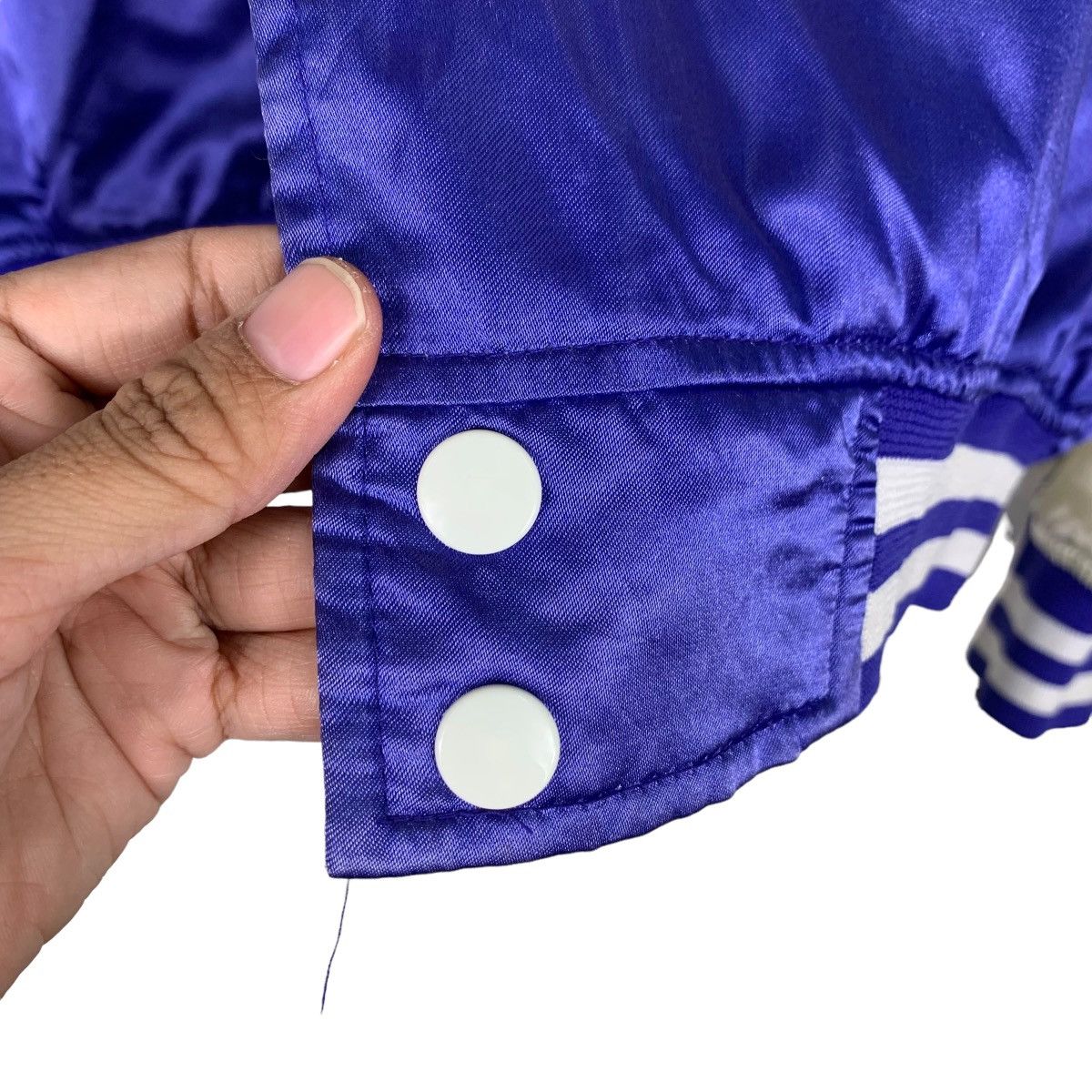 Japanese Brand NEWING Big Logo Colorblock Coach Jacket #0386-C18 Size US L / EU 52-54 / 3 - 15 Thumbnail