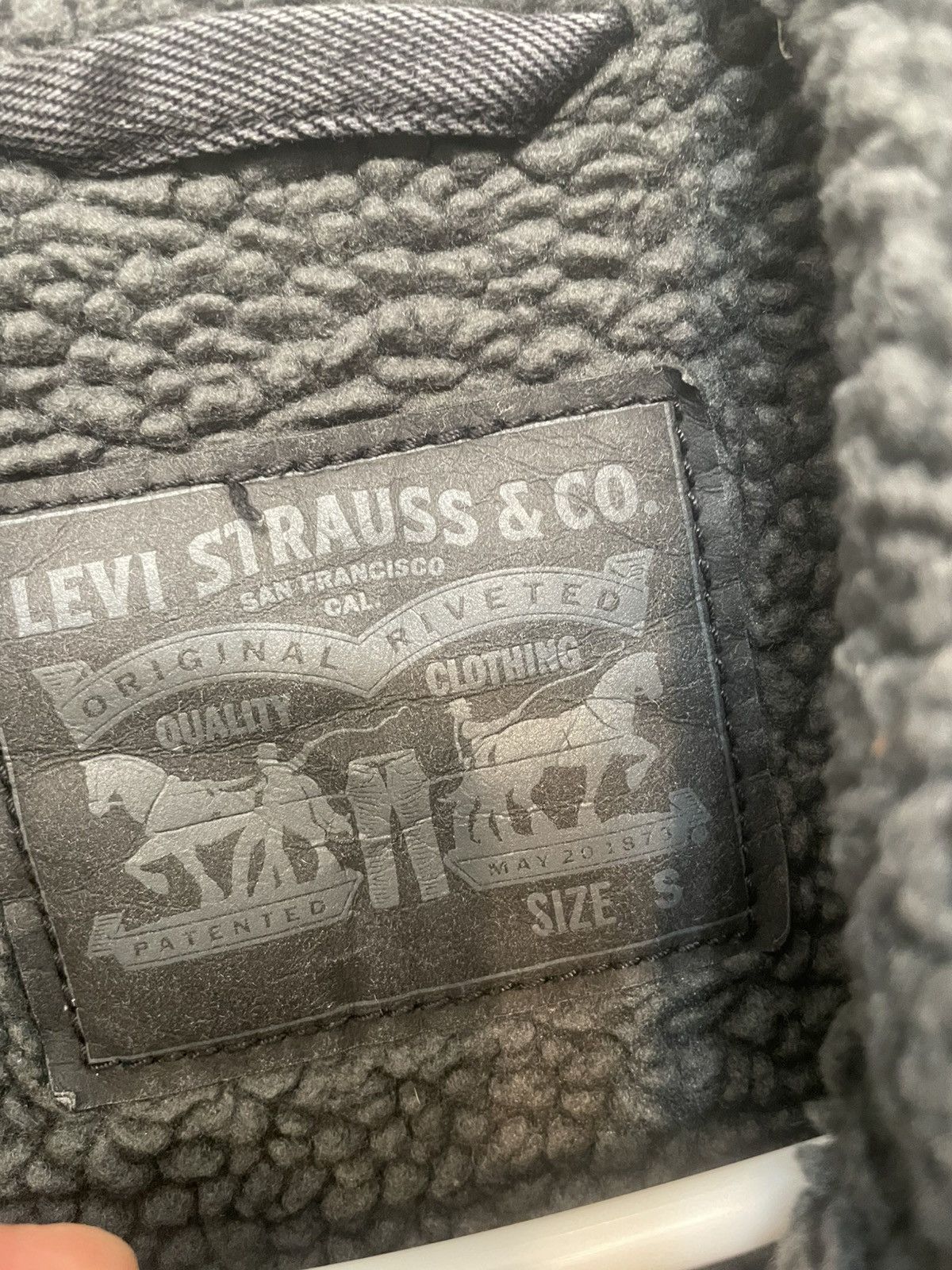 Levi's Vintage Clothing Levis denim sherpa jacket Size US S / EU 44-46 / 1 - 5 Thumbnail