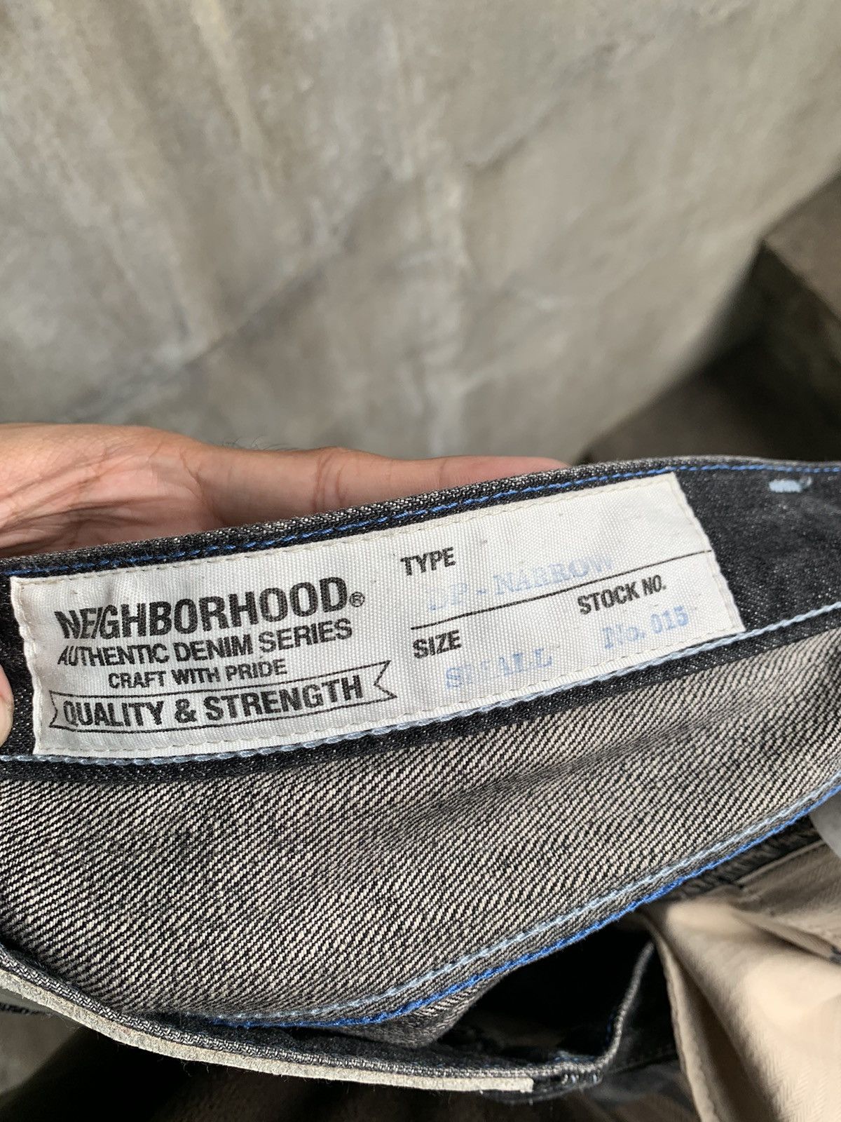 Neighborhood Deep Narrow Selvedge Jeans Size US 32 / EU 48 - 10 Thumbnail