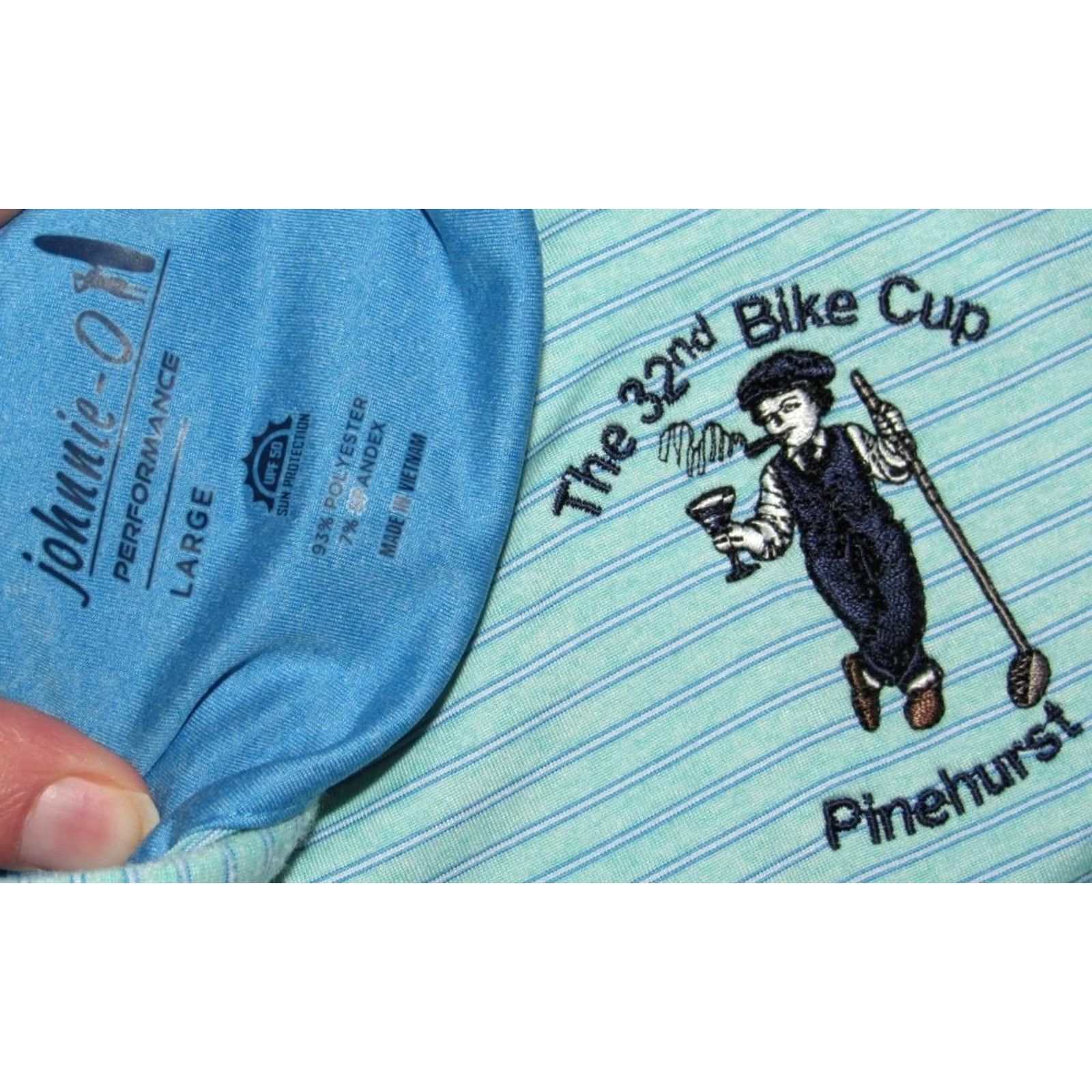 johnnie-O JOHNNIE O Pinehurst Polo Shirt Large Men Size US L / EU 52-54 / 3 - 4 Thumbnail