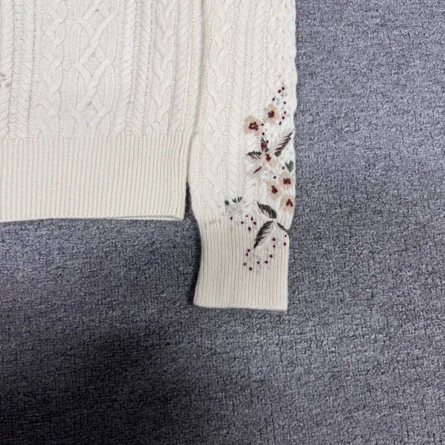 Dior Dior Floral Knit Sweater 40EU 99 New Size M / US 6-8 / IT 42-44 - 3 Thumbnail