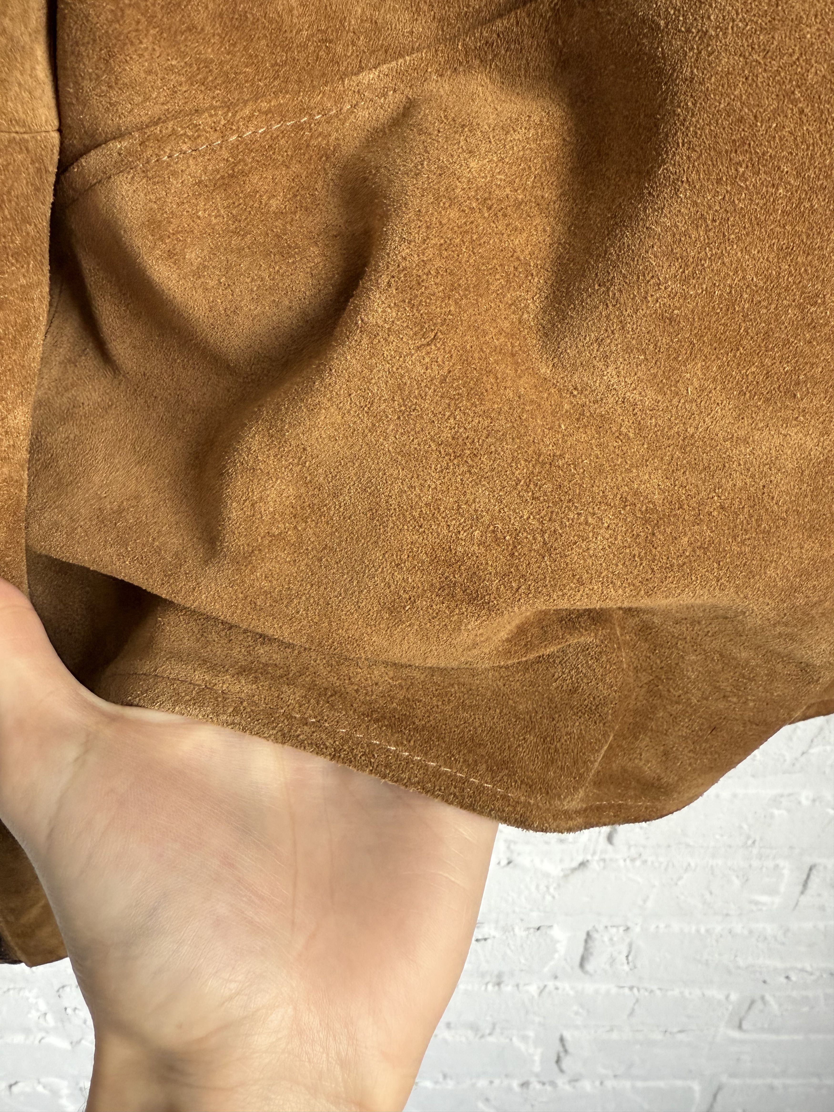 AW16 Samsoe & Samsoe Kos suede leather jacket