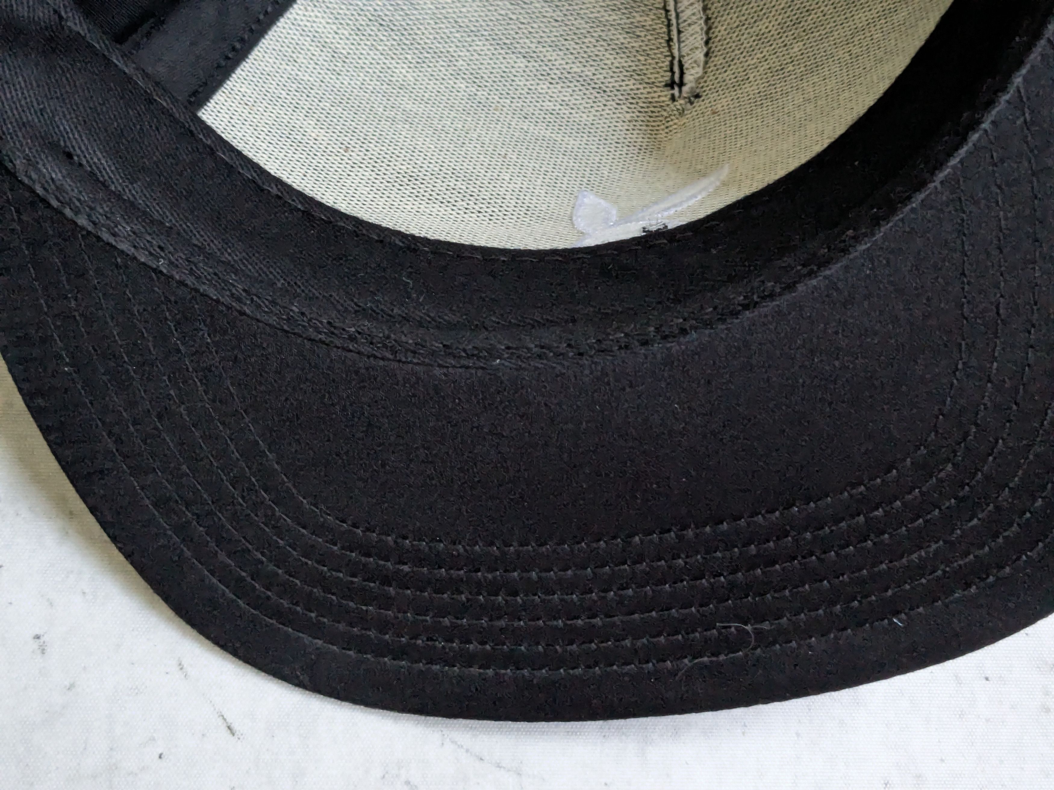 Playboy × Supreme Supreme Playboy Satin 6 Panel Hat Cap Black Adjustable Size ONE SIZE - 10 Thumbnail