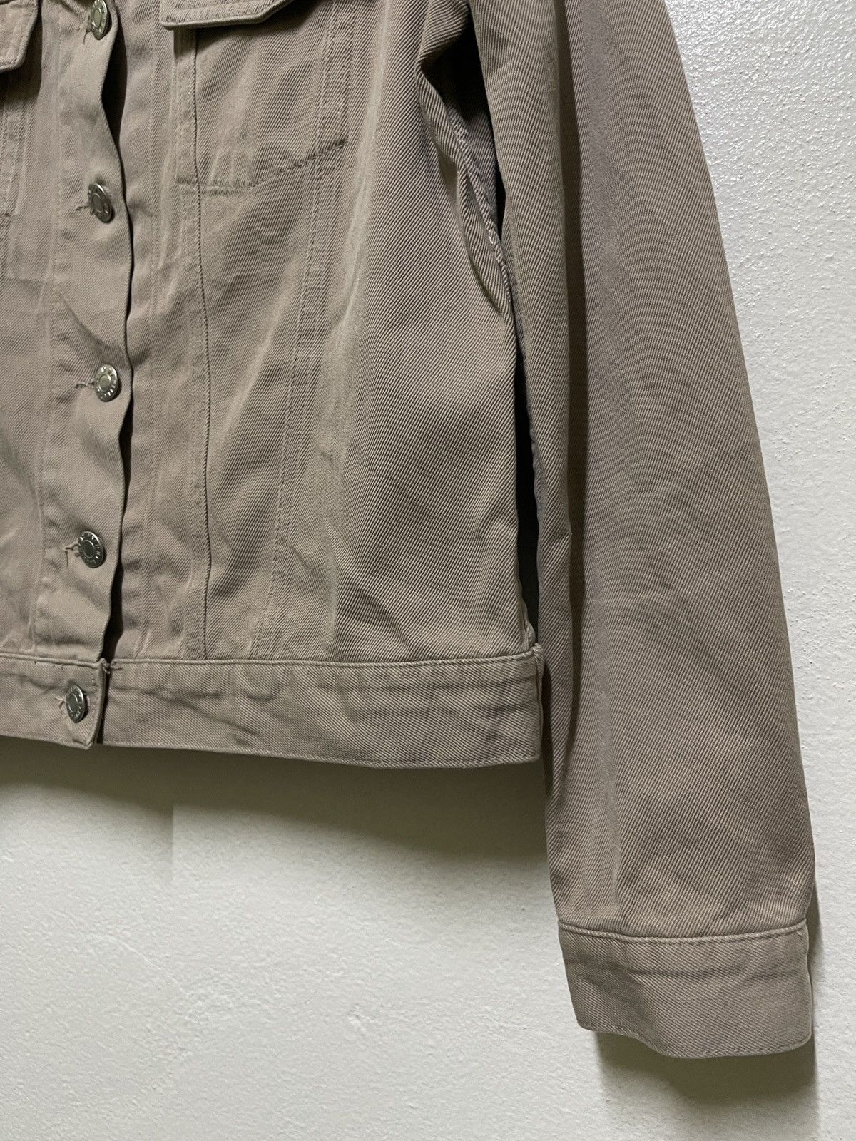 Helmut Lang Helmut Lang Raw Silk Denim Jacket 40 Size US XXS / EU 40 - 8 Thumbnail