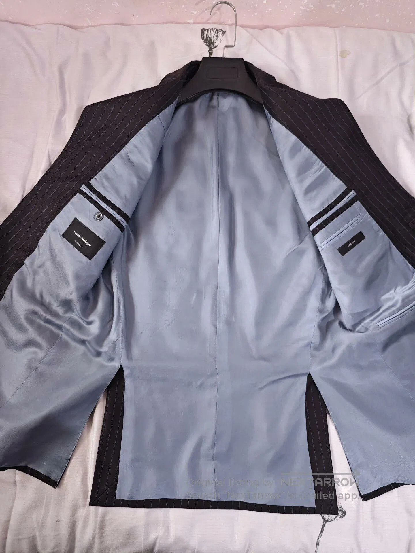 Ermenegildo Zegna Custom Zegna Trofeo Wool Suit. Size US M / EU 48-50 / 2 - 6 Thumbnail