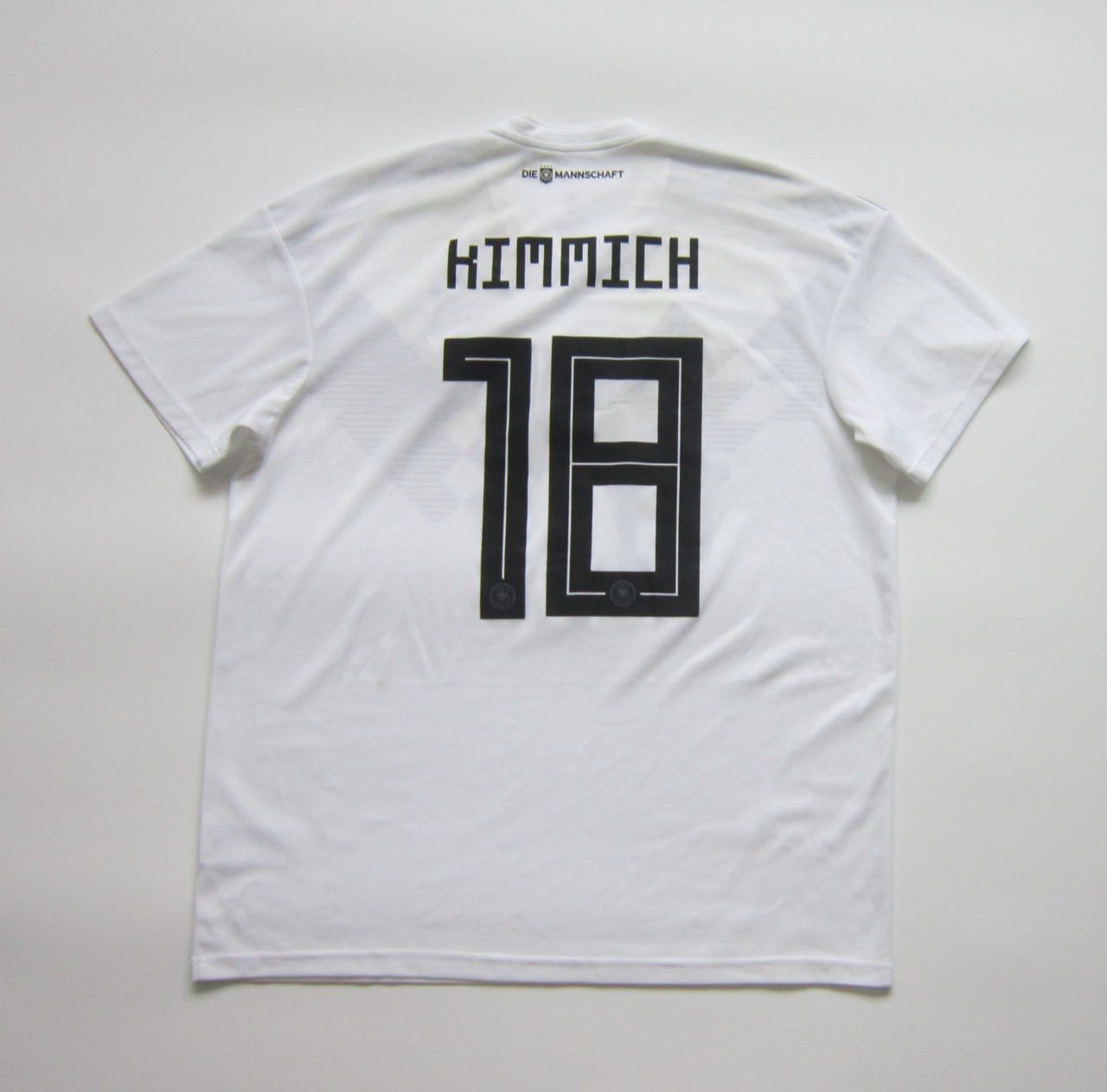 Adidas Adidas Germany Soccer Shirt 2018-2019 Home #18 Kimmich Size US XL / EU 56 / 4 - 4 Thumbnail