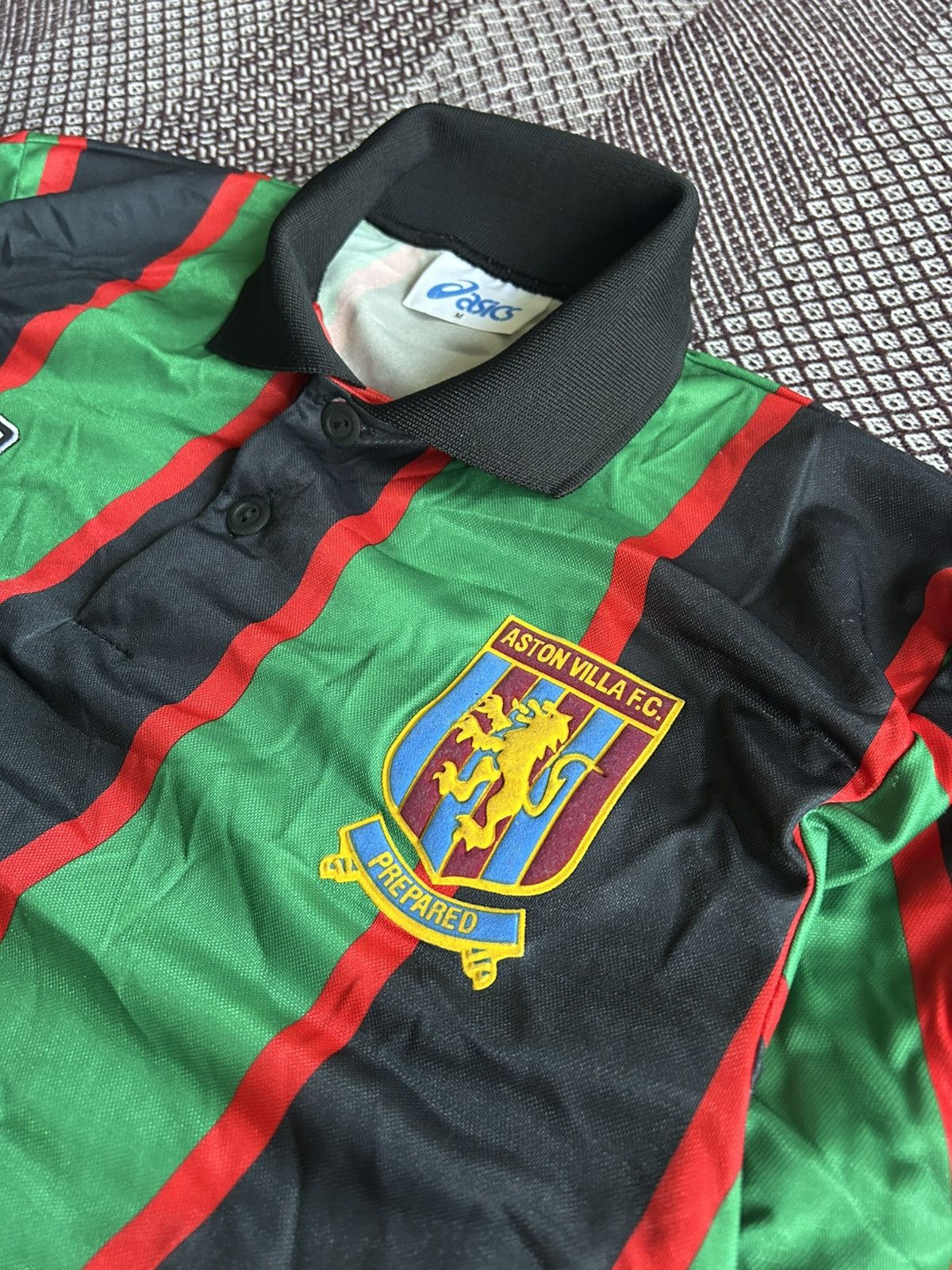 Umbro Vintage Aston Villa 1993/95 Asics Away Football Shirt Jersey Size US M / EU 48-50 / 2 - 6 Thumbnail