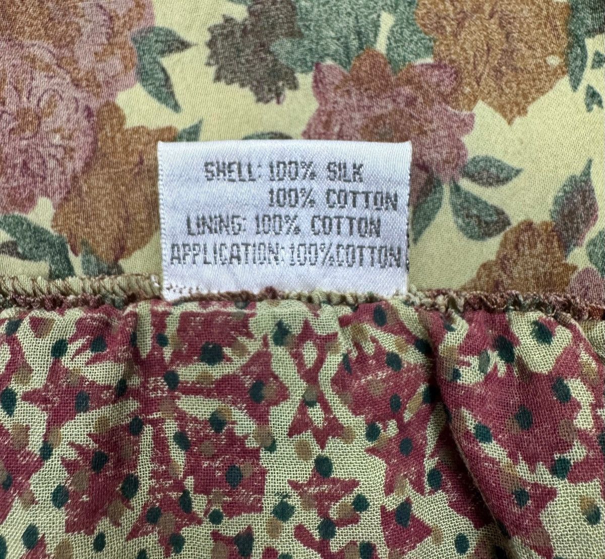 Other Sabyasachi Silk Cotton Maxi Dress Hand Printed Hand Stitched Size L / US 10 / IT 46 - 17 Thumbnail