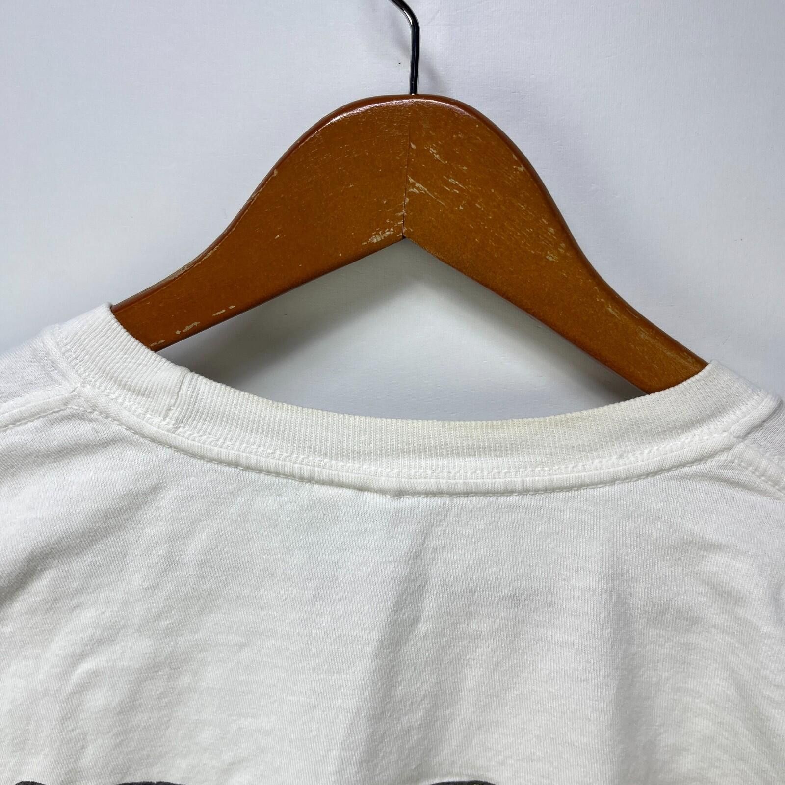 Harley Davidson Vintage Harley Davidson Flames Long Sleeve White T Shirt 2XL Size US XXL / EU 58 / 5 - 8 Thumbnail