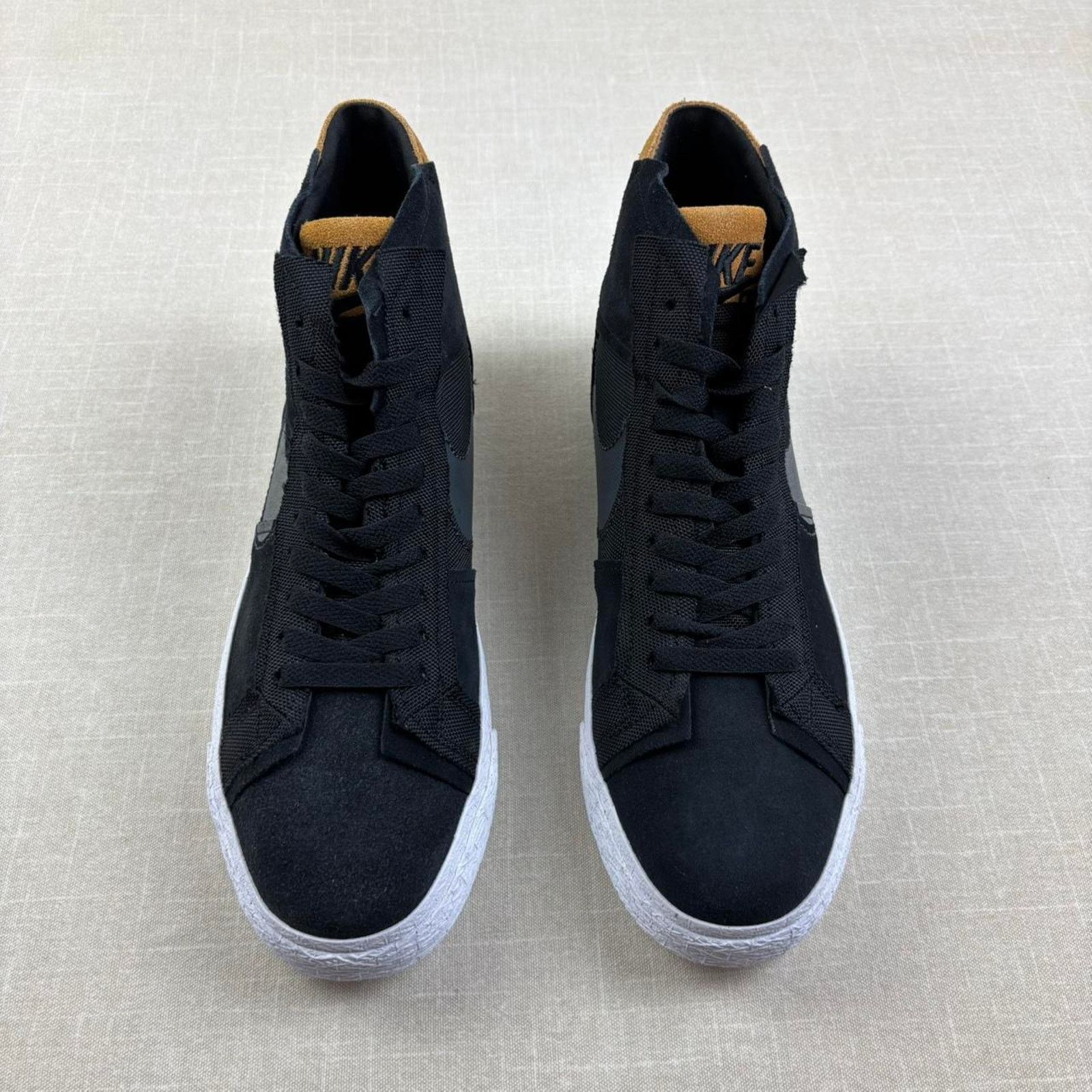 Nike ♣️ 2023 Nike SB Blazer Mid “Black Patchwork” 9.5M Size US 9.5 / EU 42-43 - 3 Thumbnail