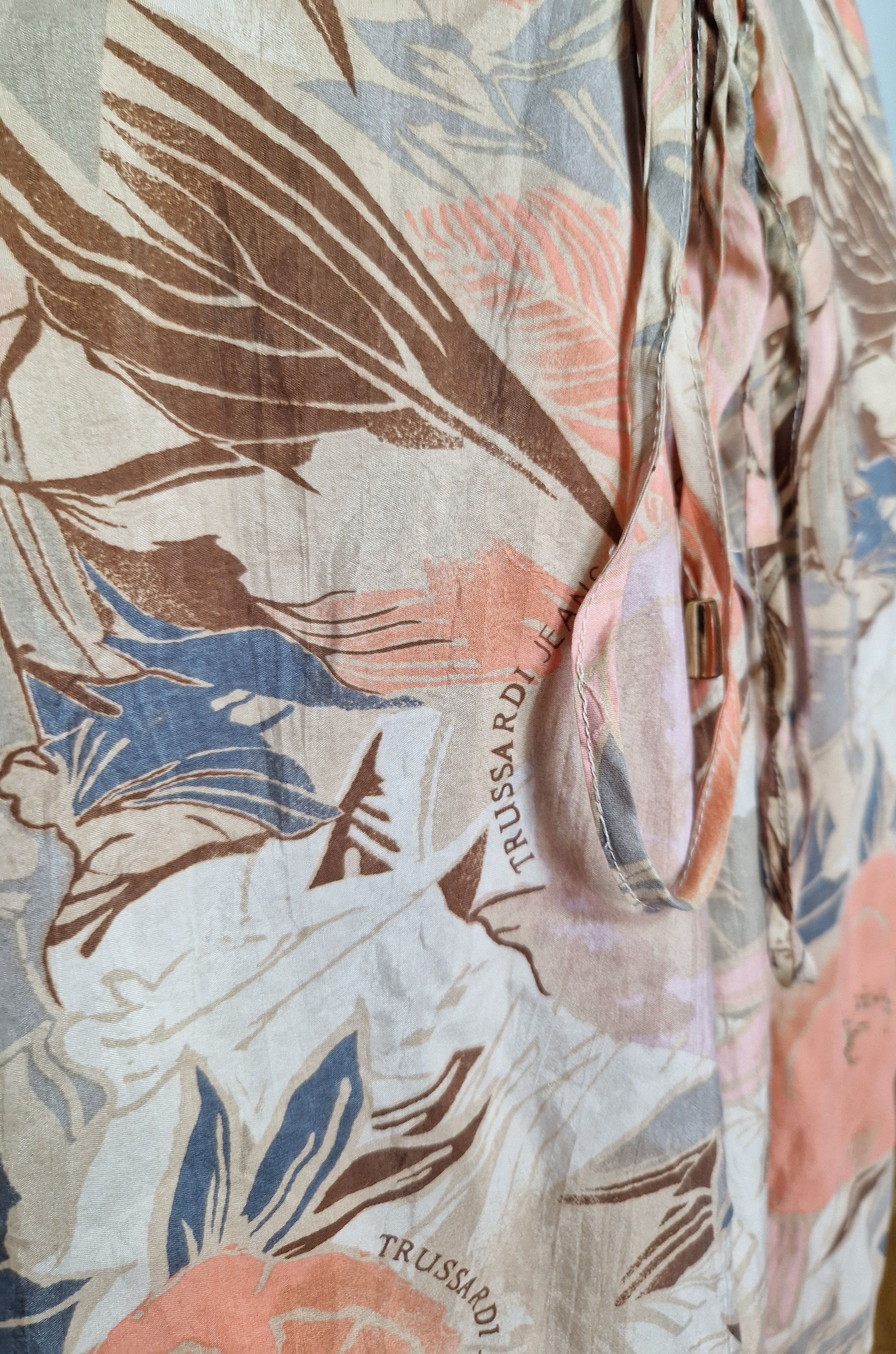 Japanese Brand × Vintage vintage amazing flared silk skirt avant garde japanese Size 26" / US 2 / IT 38 - 8 Thumbnail