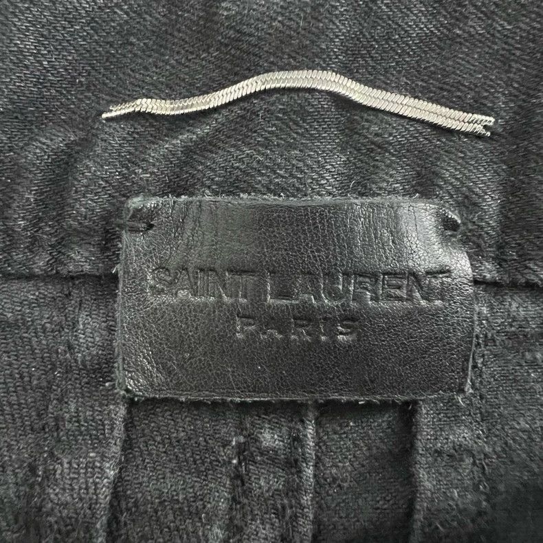 Saint Laurent Paris Saint Laurent Paris Black ripped leggings pants 2505-Nextar Size US 28 / EU 44 - 3 Thumbnail