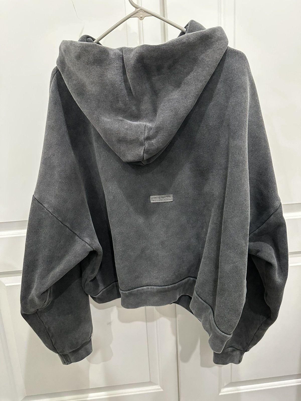 Acne Studios Acne Studios Grey Patch Logo Hoodie Size US XS / EU 42 / 0 - 1 Thumbnail