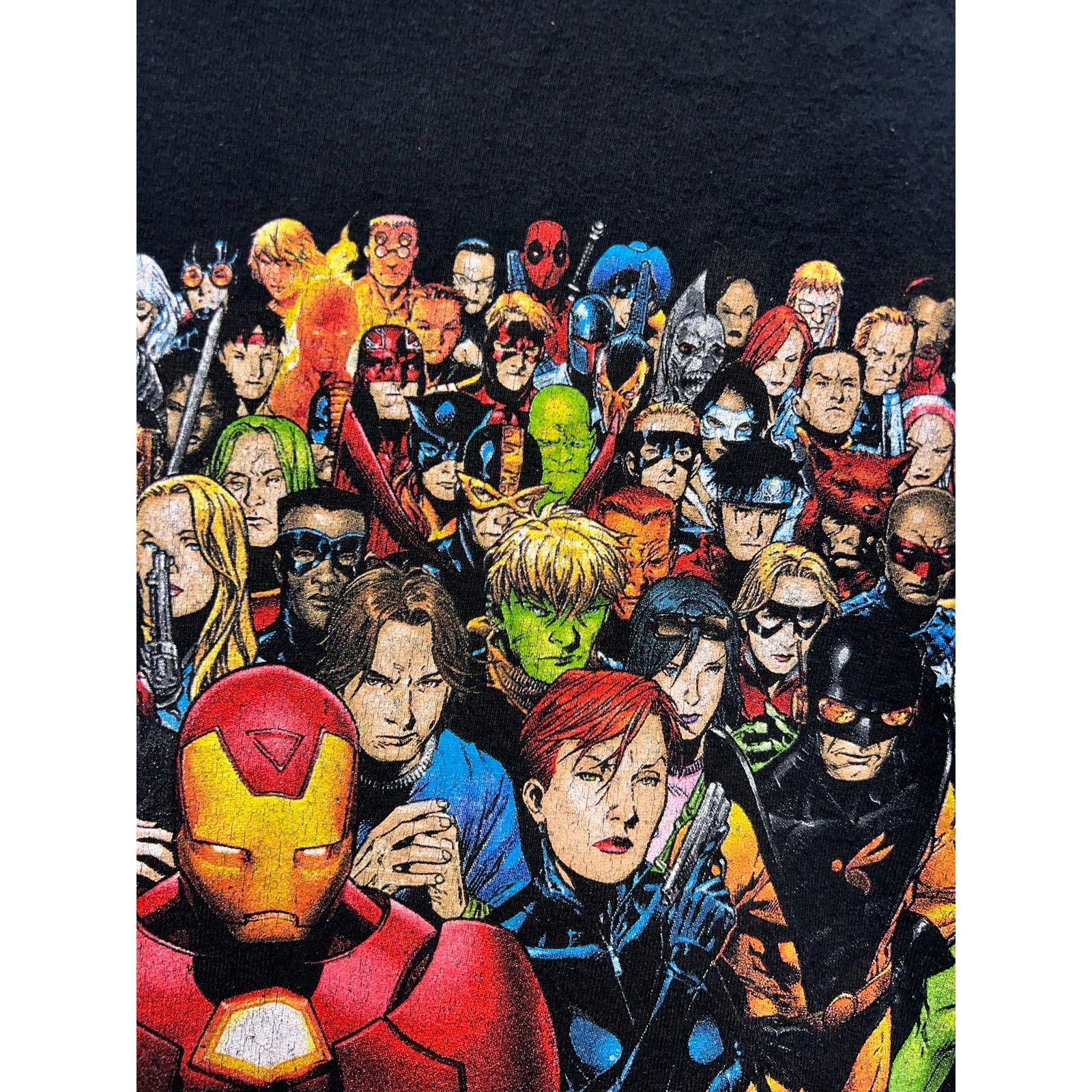 Marvel Comics Marvel Universe Heroes Shirt Mad Engine Character Black Tee Size US L / EU 52-54 / 3 - 5 Thumbnail