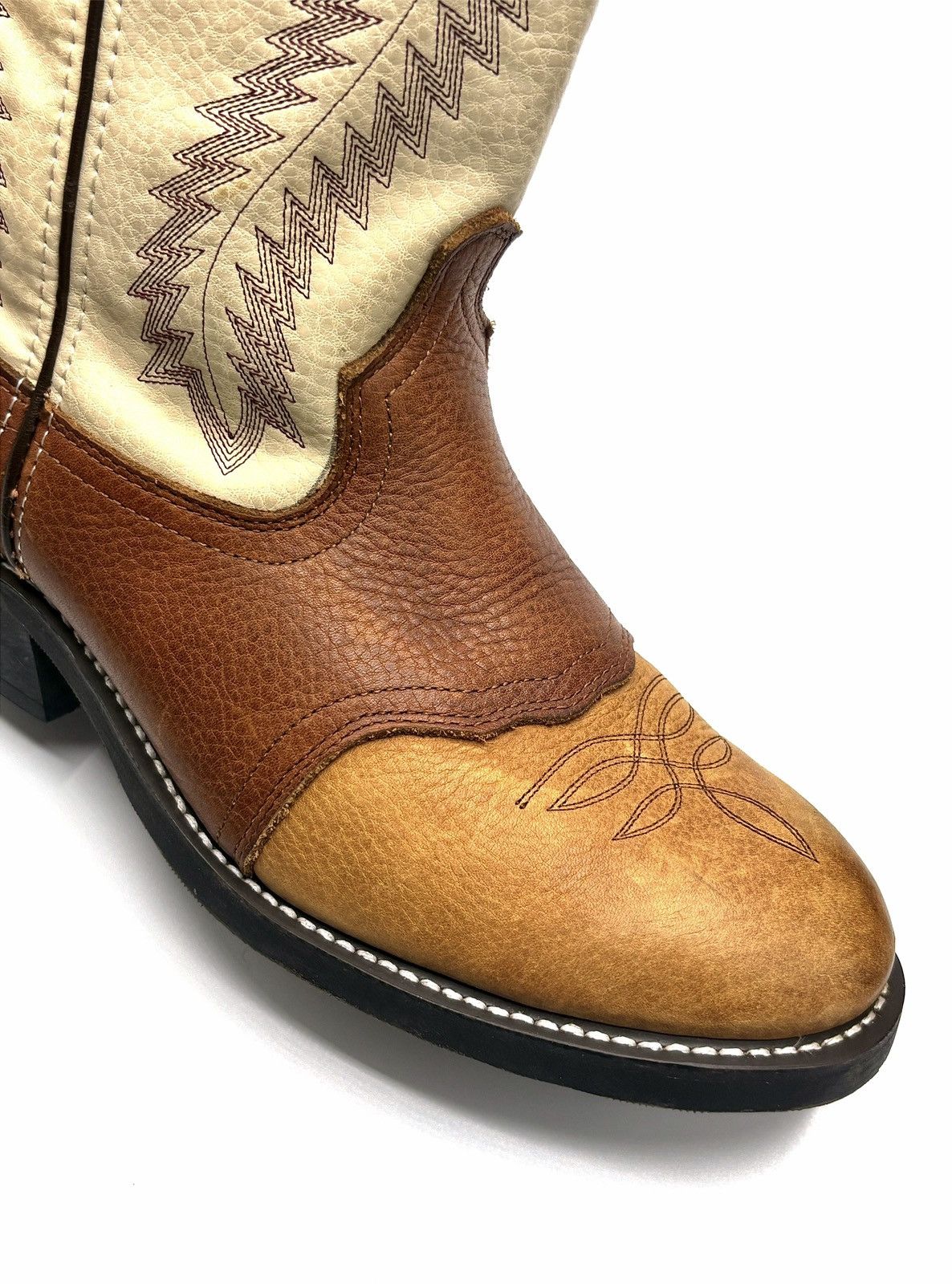 Genuine Leather Laredo Knoxville Embroidered Buckaroo Cowboy Boots Size US 9.5 / EU 42-43 - 9 Thumbnail