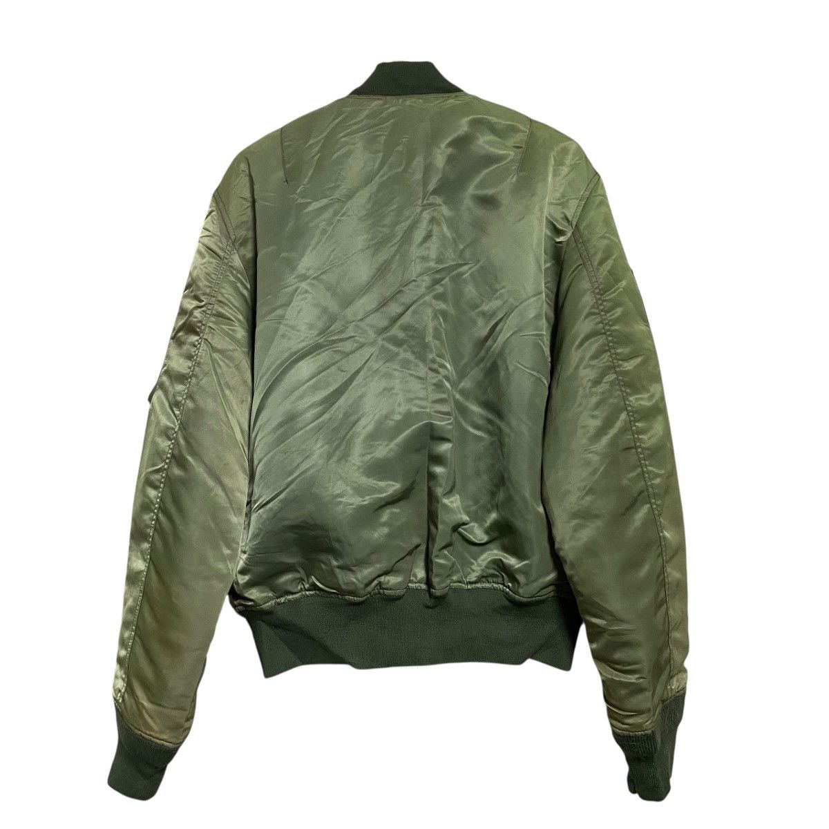 Japanese Brand Kawasaki MA-1 Bomber Jacket Reversible Sunfaded Size US XL / EU 56 / 4 - 2 Thumbnail