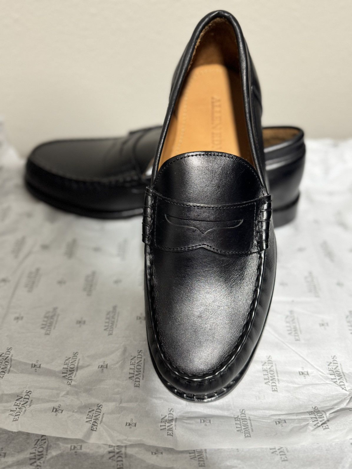 Allen Edmonds Newman Penny Loafer Size 9 3E