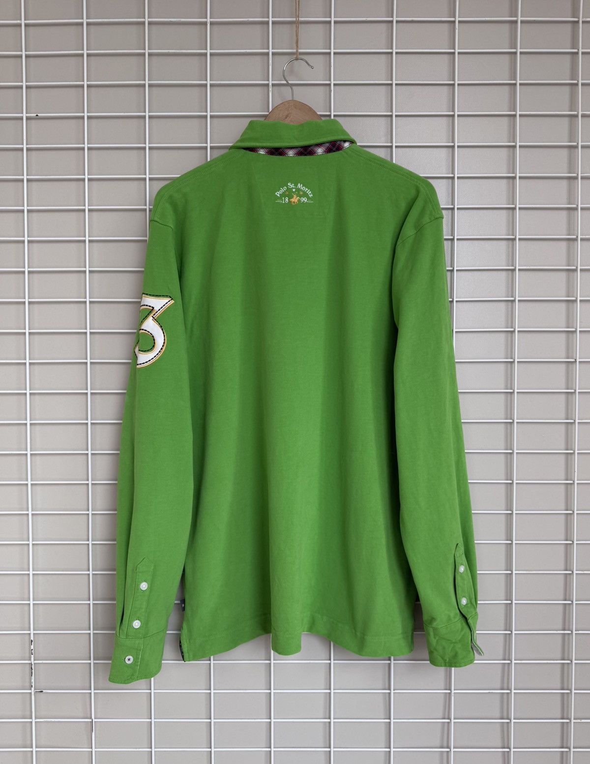 Vintage St. Moritz 1899 Polo Club Rugby Shirt Mens Size XXL/XL Size US XXL / EU 58 / 5 - 7 Thumbnail