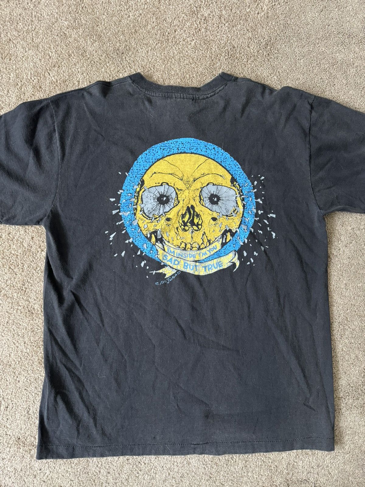 Metallica Vintage Metallica Pushead Sad But True T-Shirt Large 1991 Size US L / EU 52-54 / 3 - 2 Thumbnail