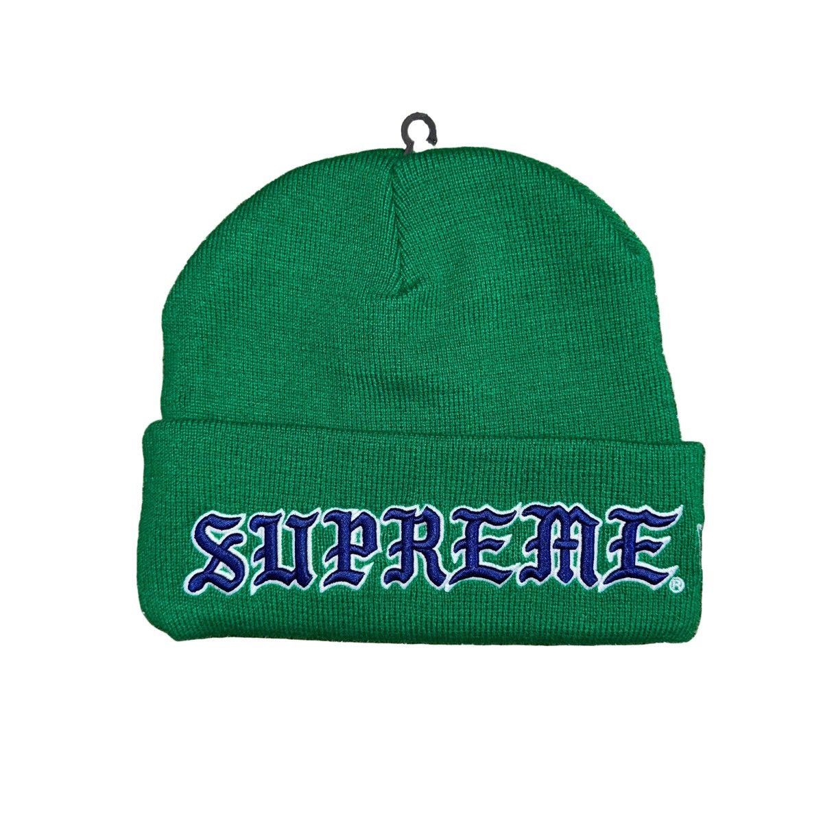 帽子 Supreme Old English Printed Beanie Green Supreme Old English Printed Beanie Green - SS25 - US