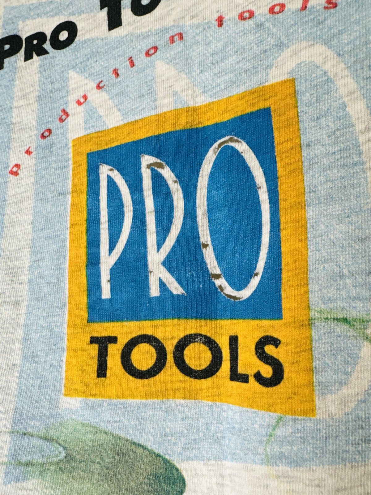 Vintage Vintage 90s Digidesign Pro Tools III 3 Tee THRASHED Music Size US XL / EU 56 / 4 - 11 Thumbnail