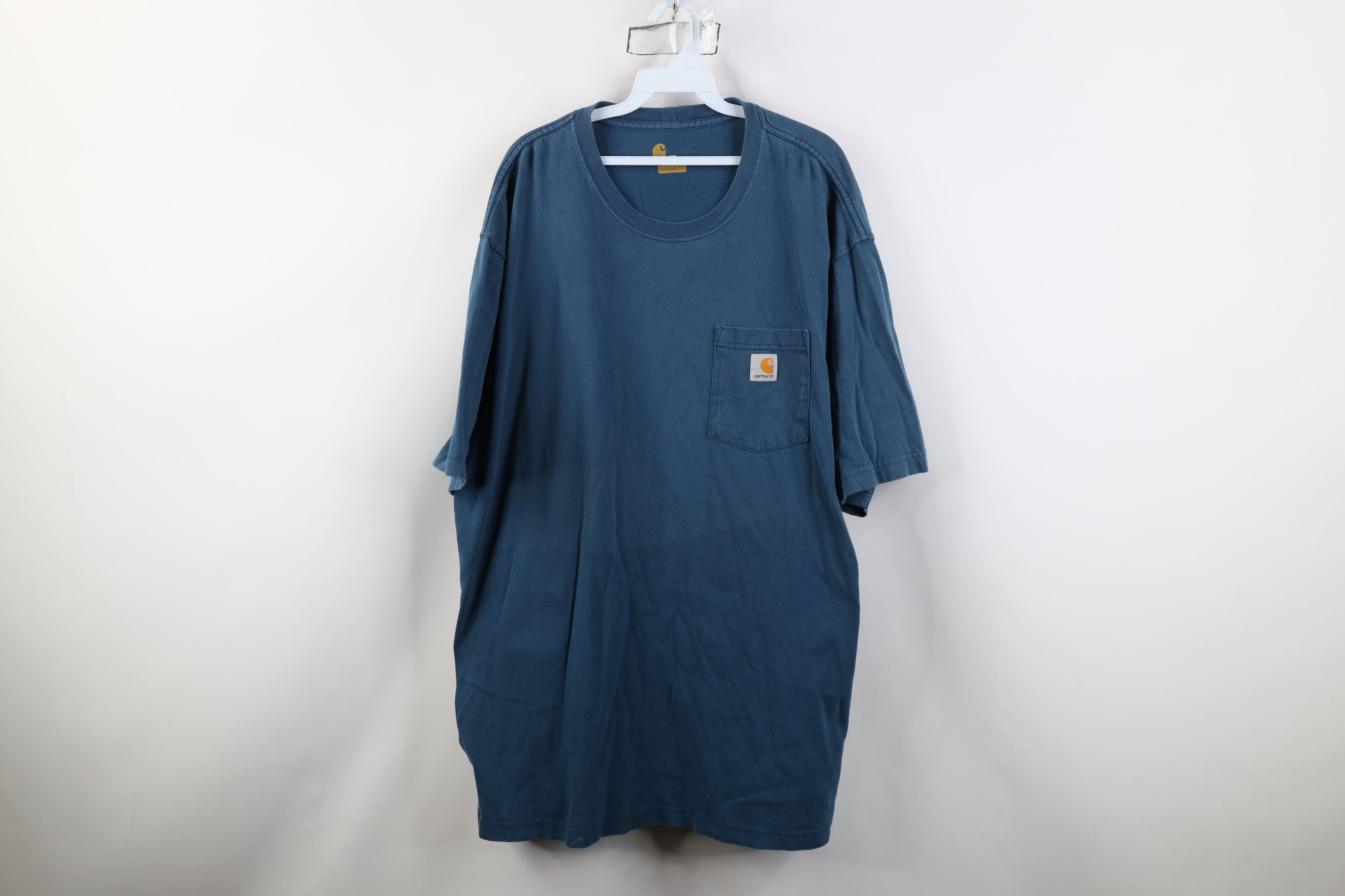 Carhartt Vintage Y2K Carhartt Sun Faded Pocket Short Sleeve T-Shirt Size US XXL / EU 58 / 5 - 1 Thumbnail