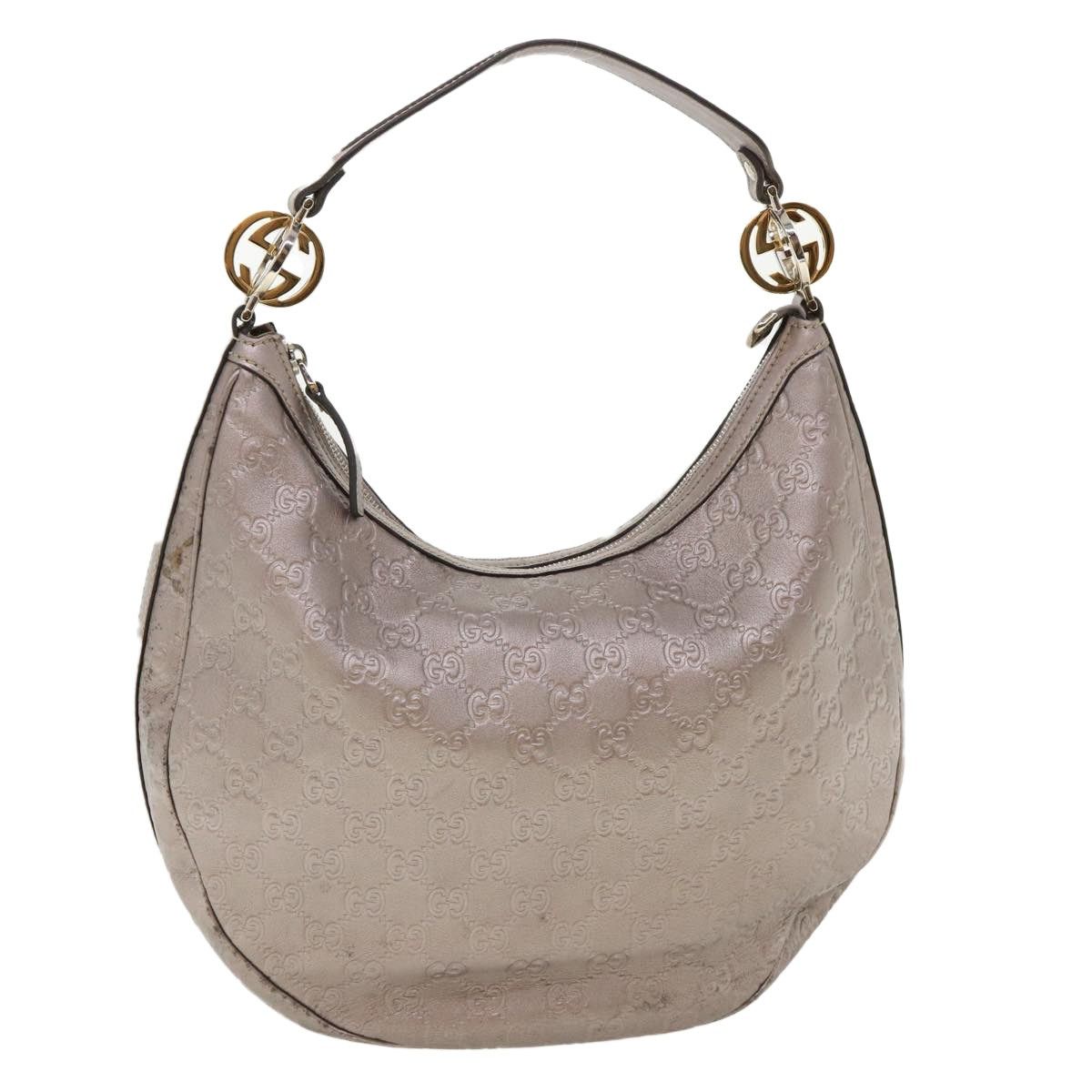Gucci Guccissima Shoulder Bag Purple, Women's