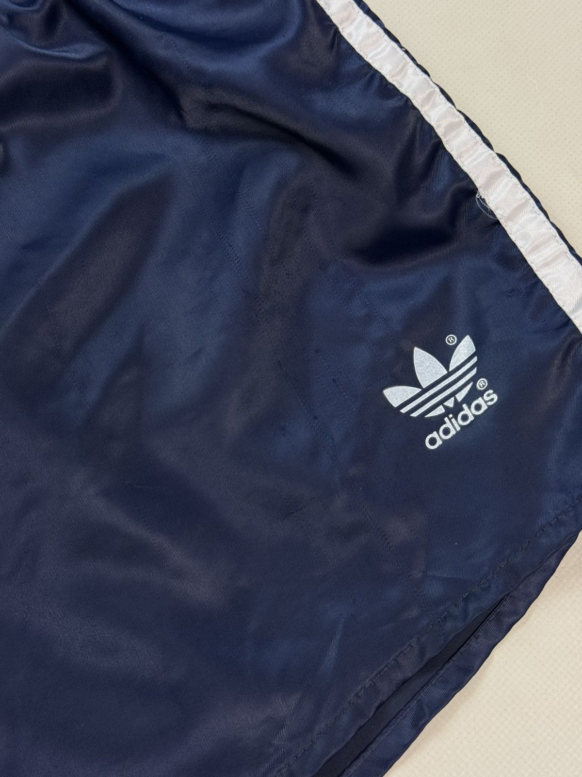 Adidas Adidas Vintage 80s 90s Nylon Soccer Fottball Shorts Germany Size US 34 / EU 50 - 8 Thumbnail