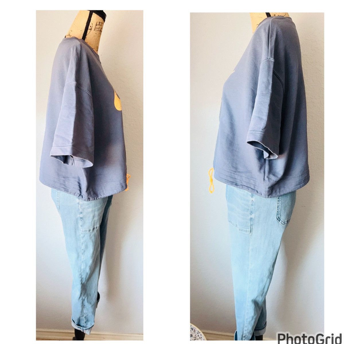 Nike Adjustable Cropped Sweatshirt Size XL / US 12-14 / IT 48-50 - 5 Thumbnail
