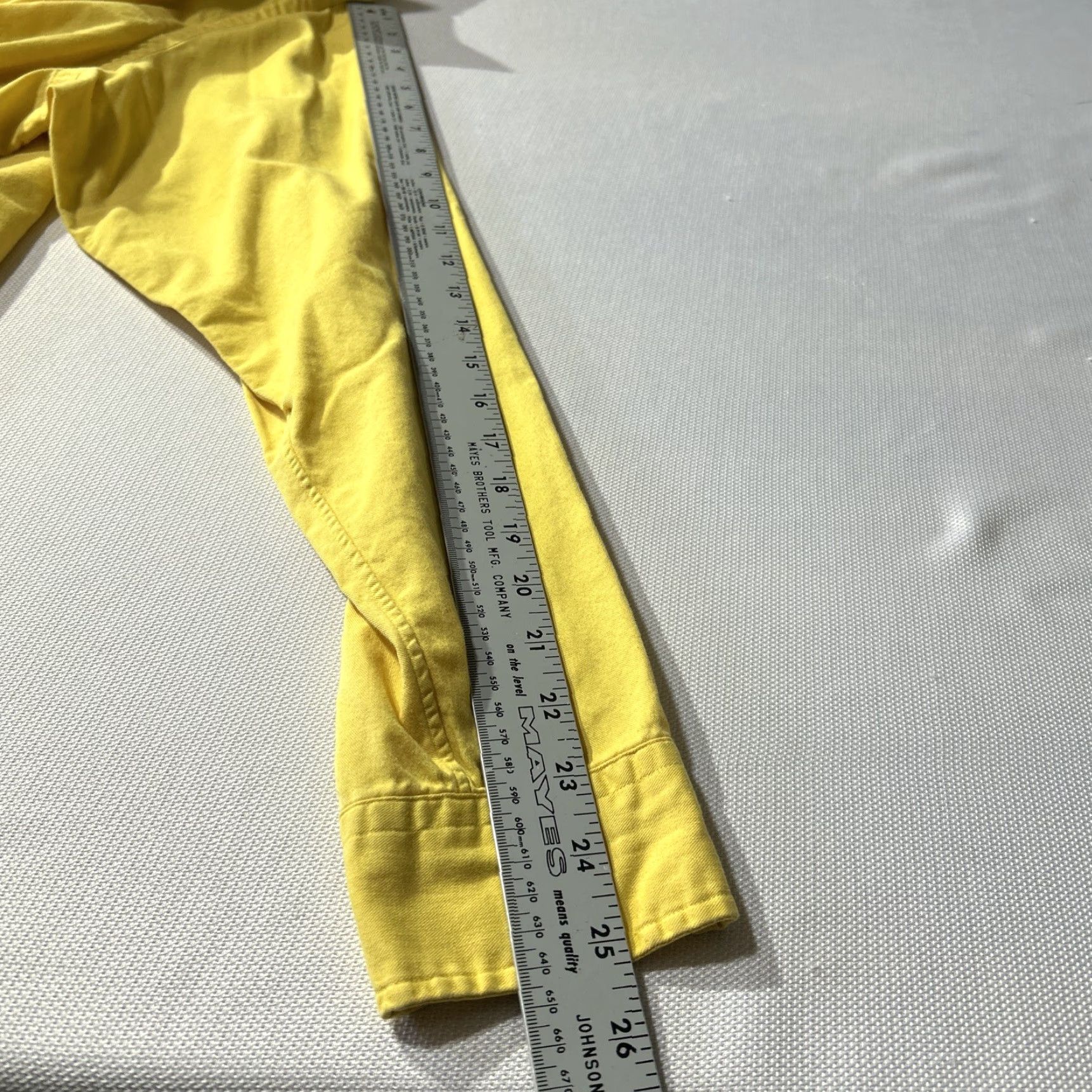 Ralph Lauren Ralph Lauren Shirt Mens L Oxford Button-Down Polo Pony Yellow Long Sleeves Size US L / EU 52-54 / 3 - 6 Thumbnail