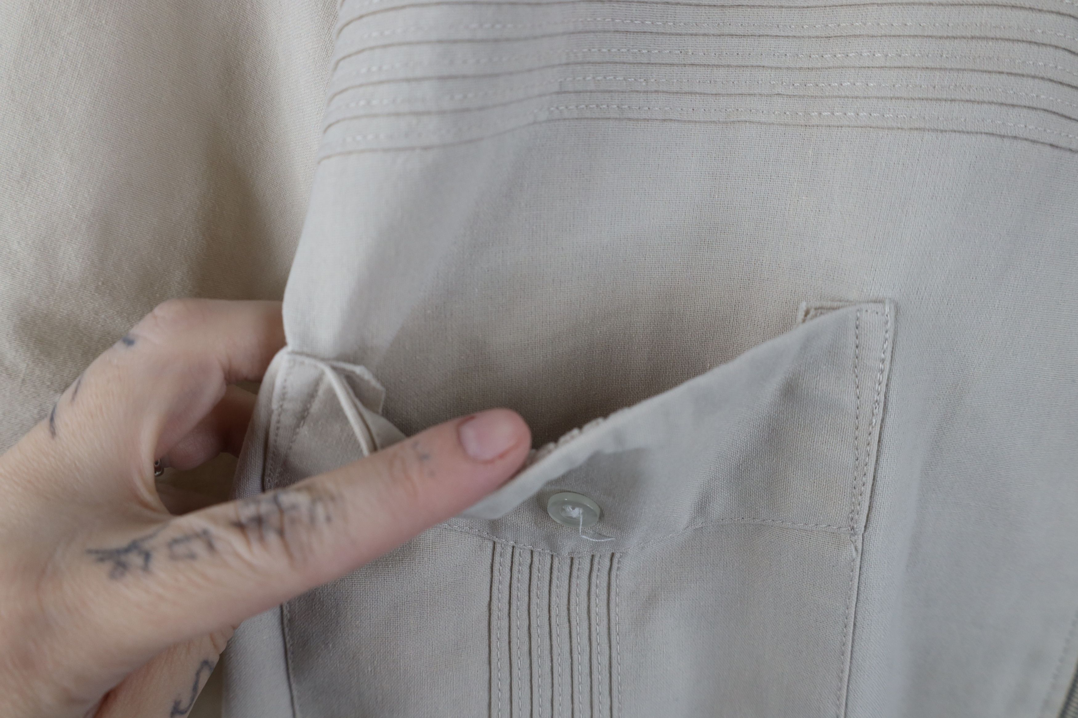 Vintage Vintage 90s Streetwear Short Sleeve Full Zip Shirt Jacket Size US XXL / EU 58 / 5 - 6 Thumbnail