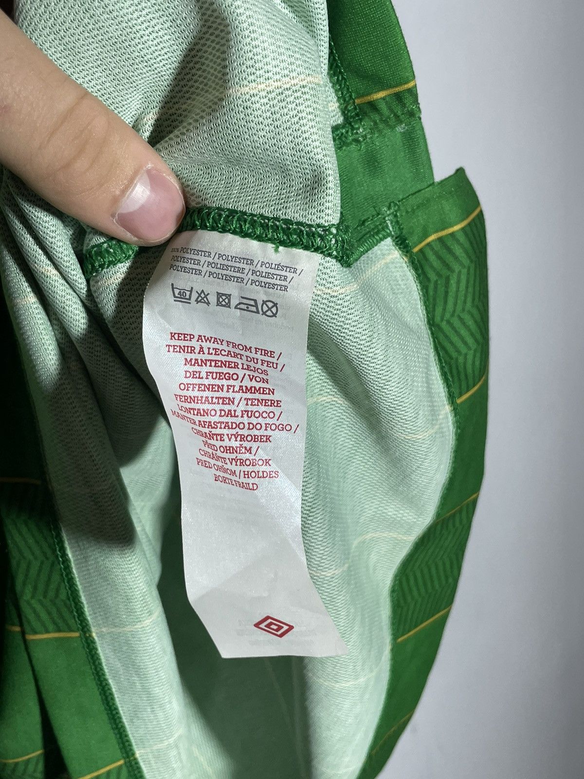 Umbro National Team Ireland Umbro Euro 2012 Football Shirt Size US L / EU 52-54 / 3 - 10 Thumbnail